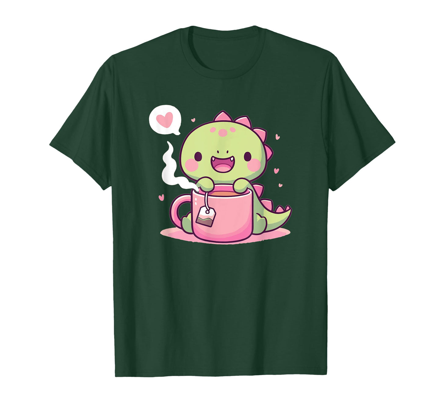 Tea Dino Tea Rex Pun T-Shirt