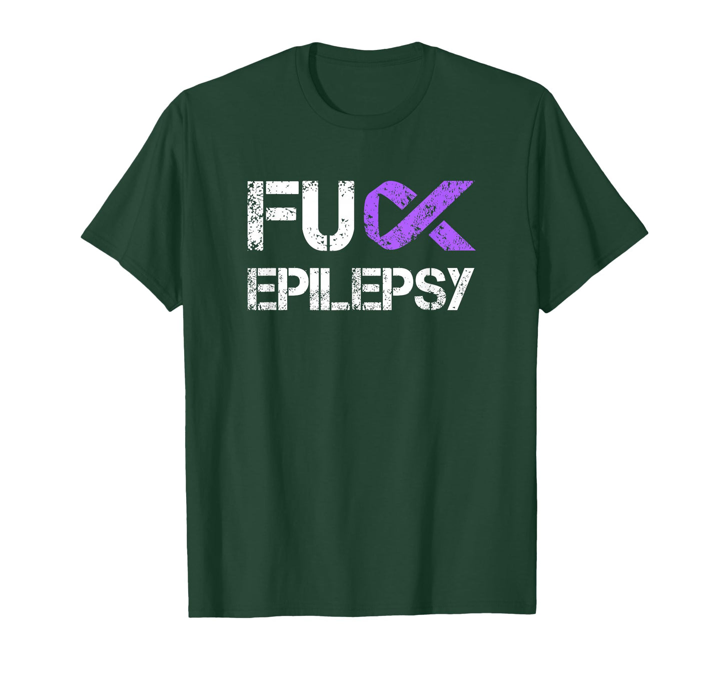 Fuck Epilepsy, Epilepsy Ribbon T-Shirt