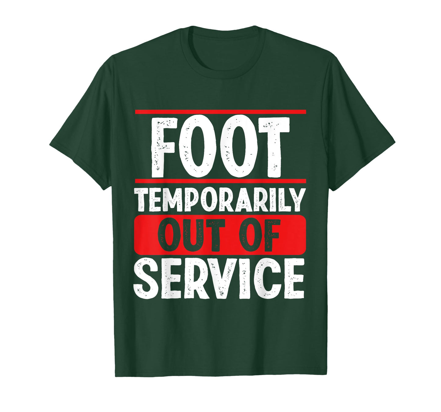 Get well soon Broken Foot Funny Broken Foot Recovery T-Shirt