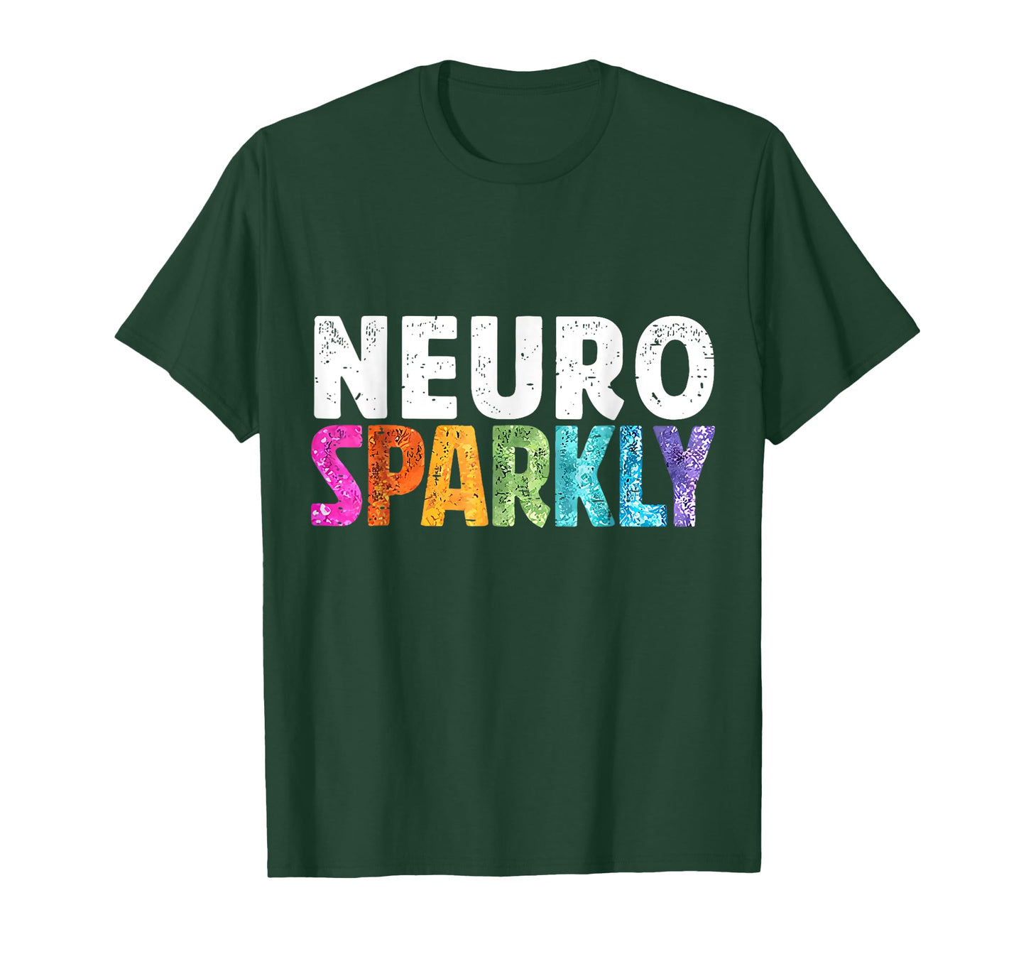 Neuro Sparkly SPED Teacher Autism Awareness Neurodiversity T-Shirt