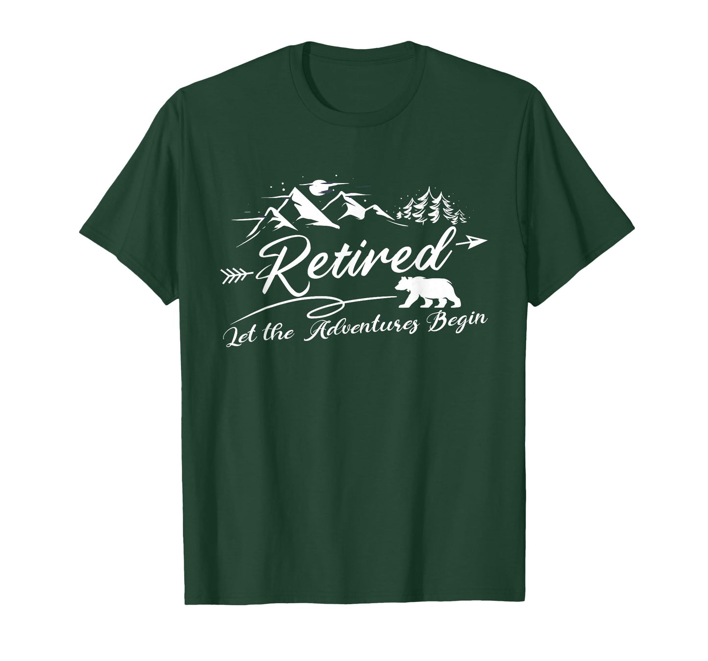 Retired Let the Adventure begins Retire T-Shirt