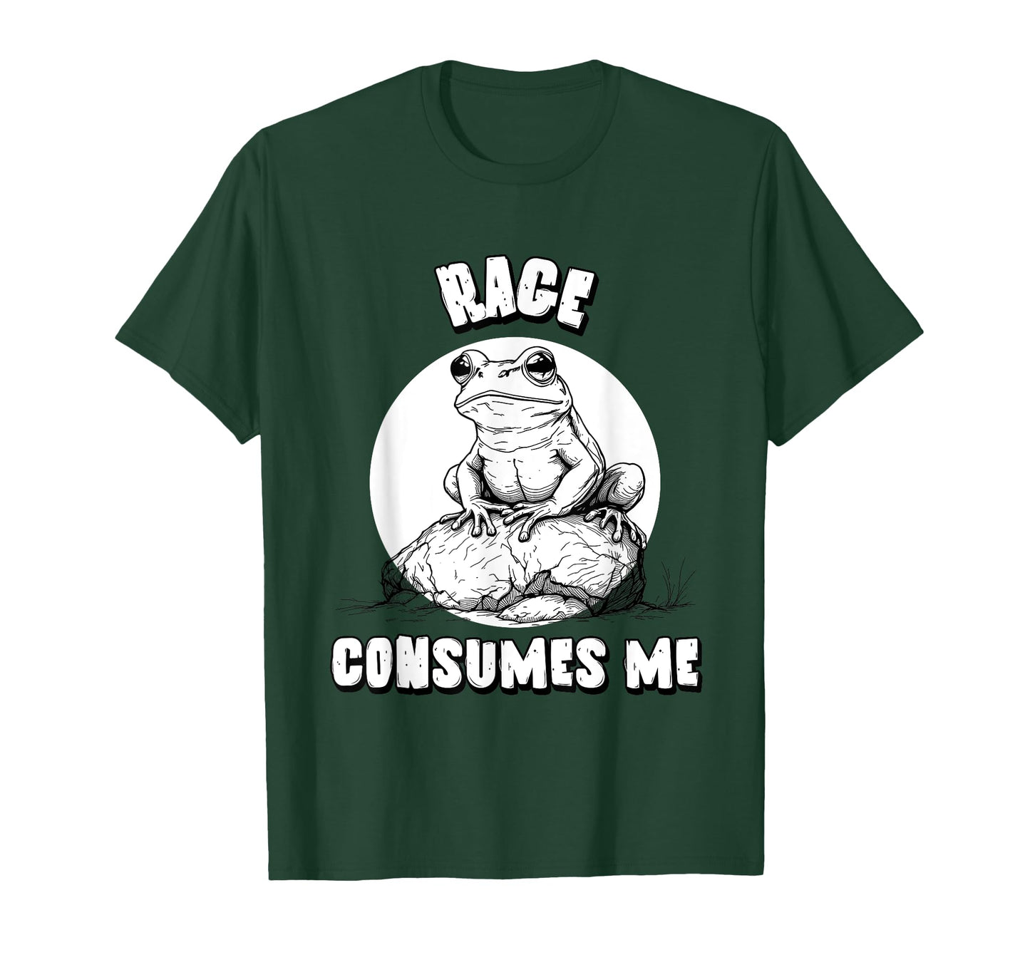 Rage Consumes Me Funny Frog Meme Joke Men Women T-Shirt