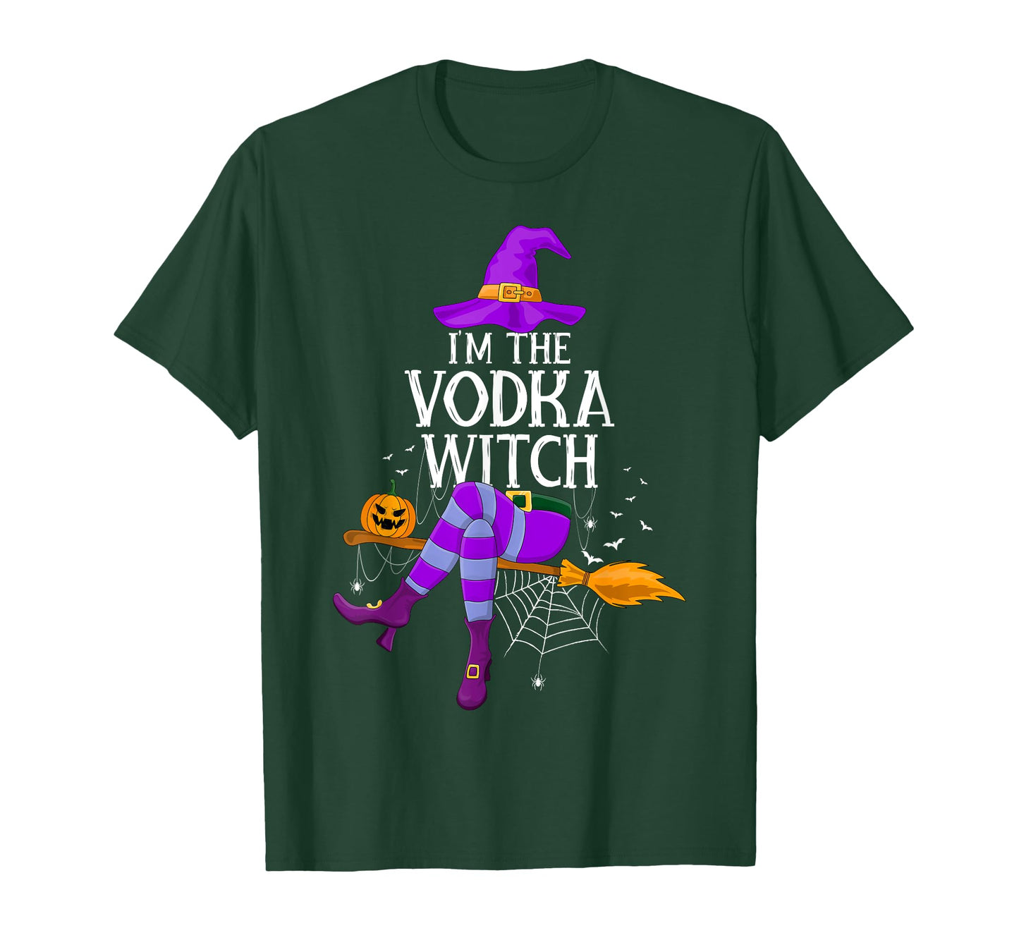 Matching Family Costume I'm The Vodka Witch Halloween T-Shirt