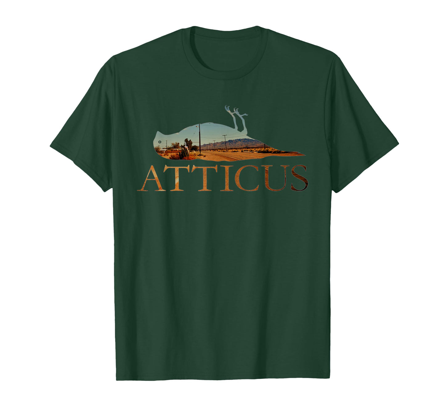 ATTICUS Horizon Bird T Shirt (Photo Print) T-Shirt