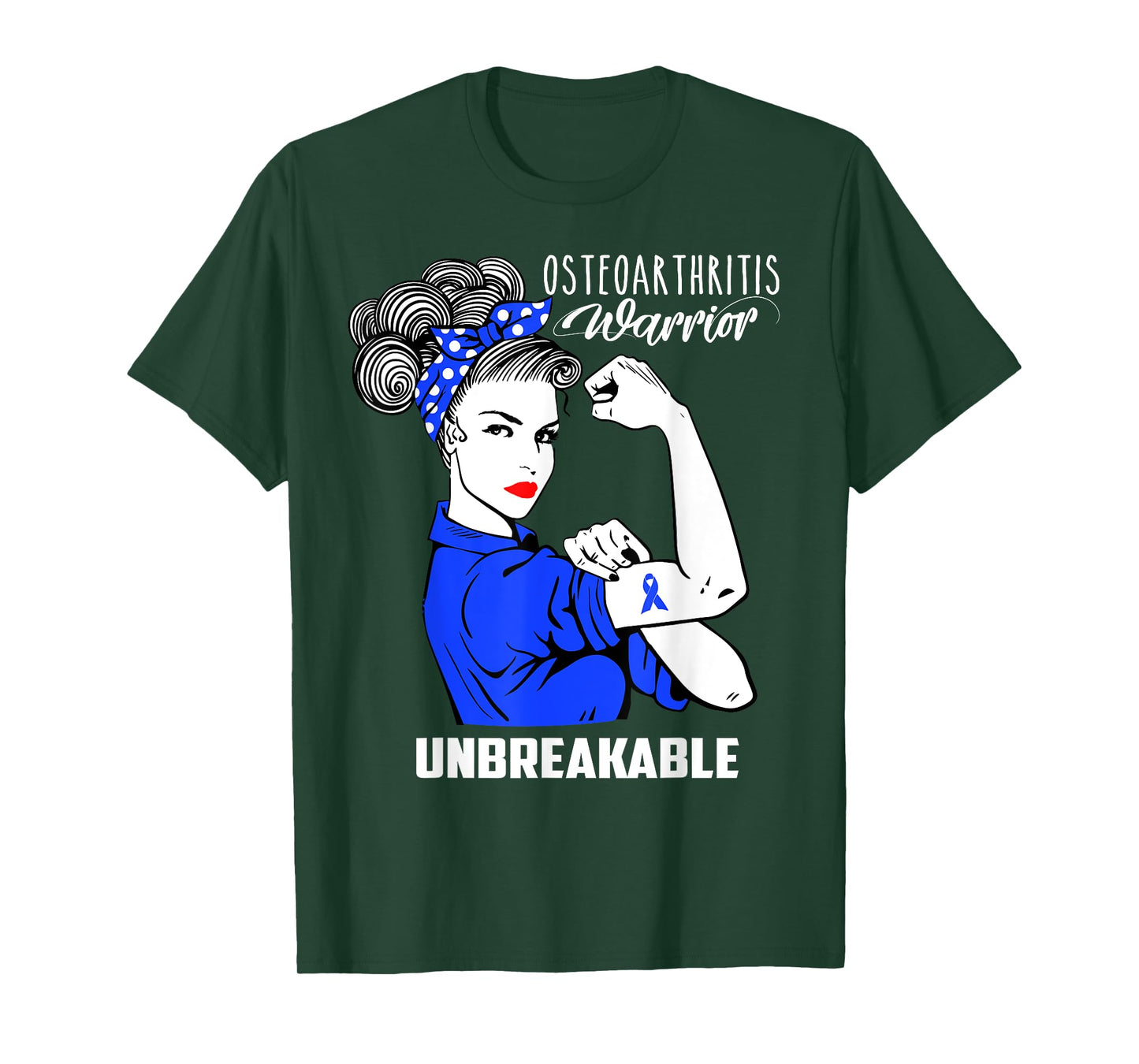 Osteoarthritis Warrior Unbreakable Shirt Awareness Gift