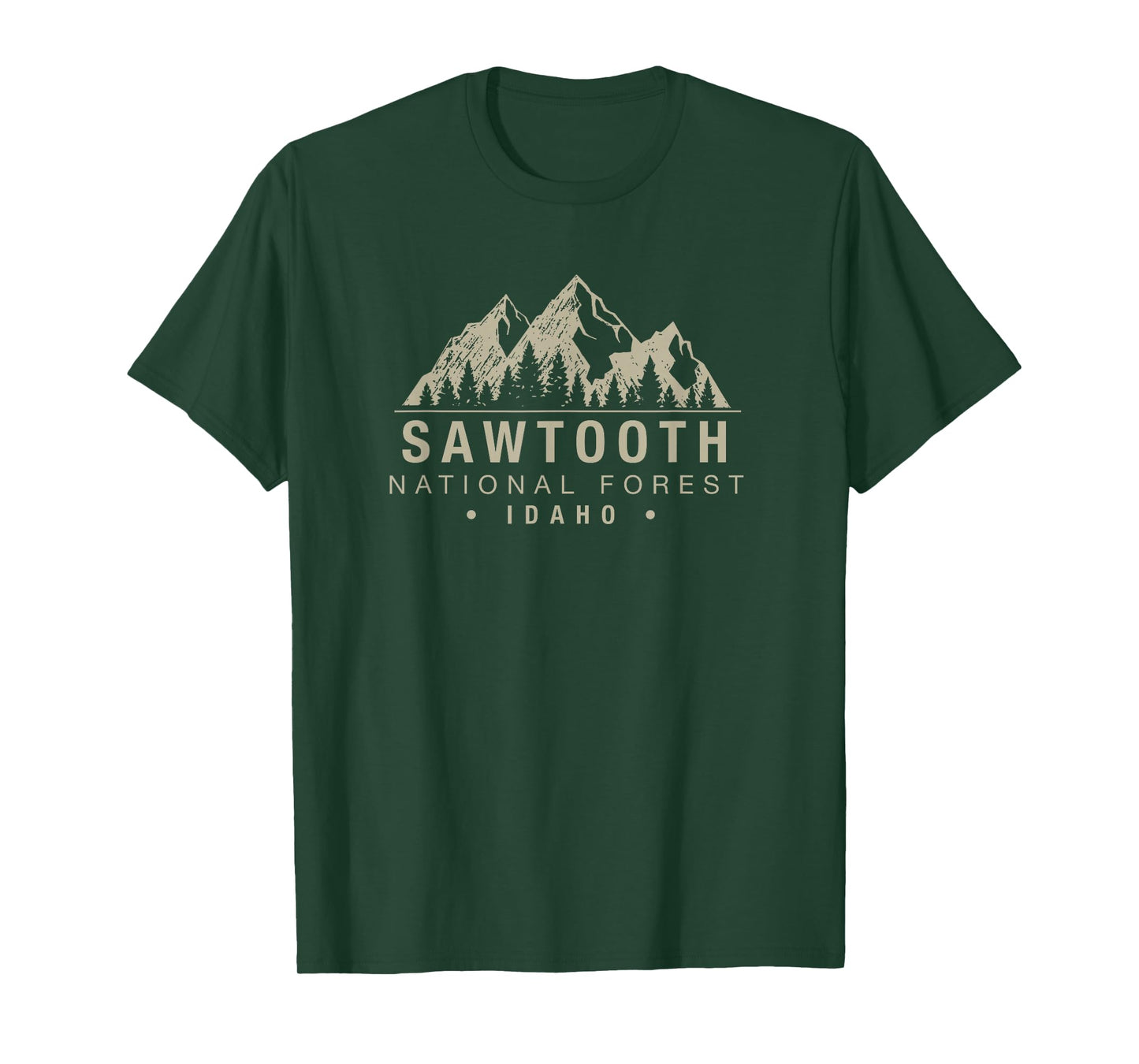 Sawtooth National Forest Idaho T-Shirt