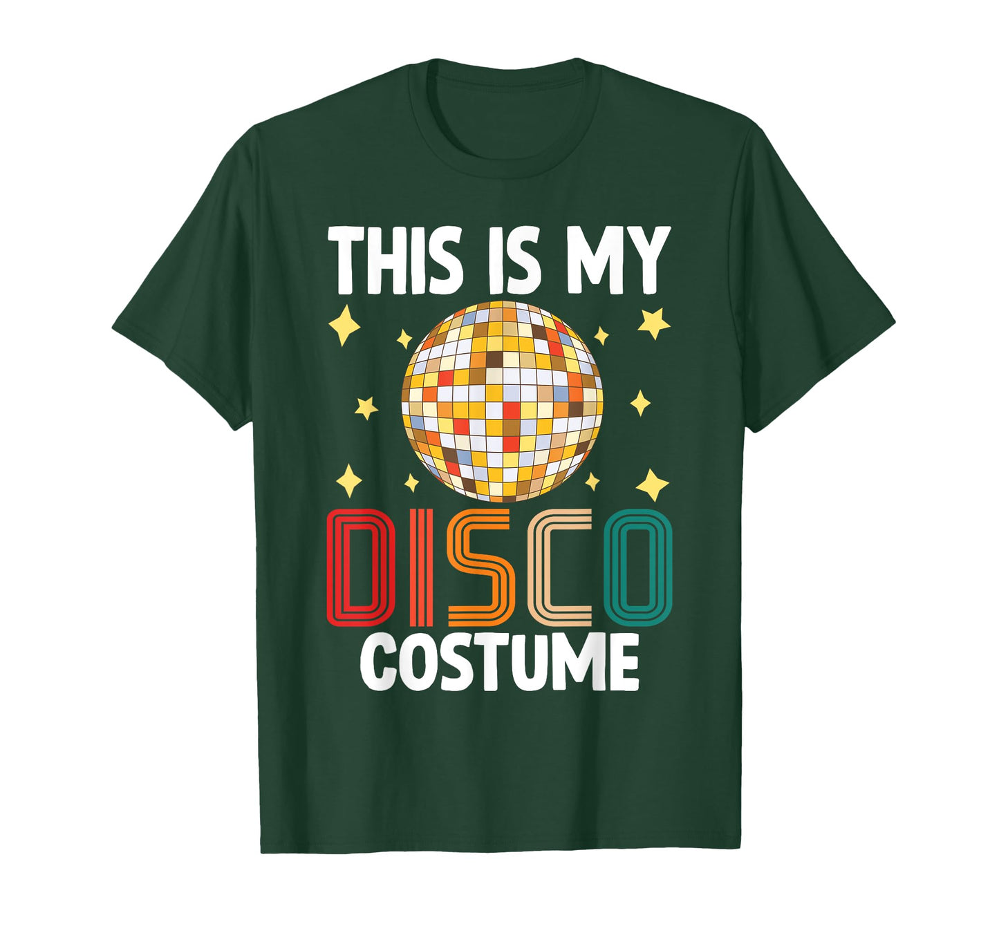 This Is My Disco Costume - 1970s Funky Party 70s Groove T-Shirt
