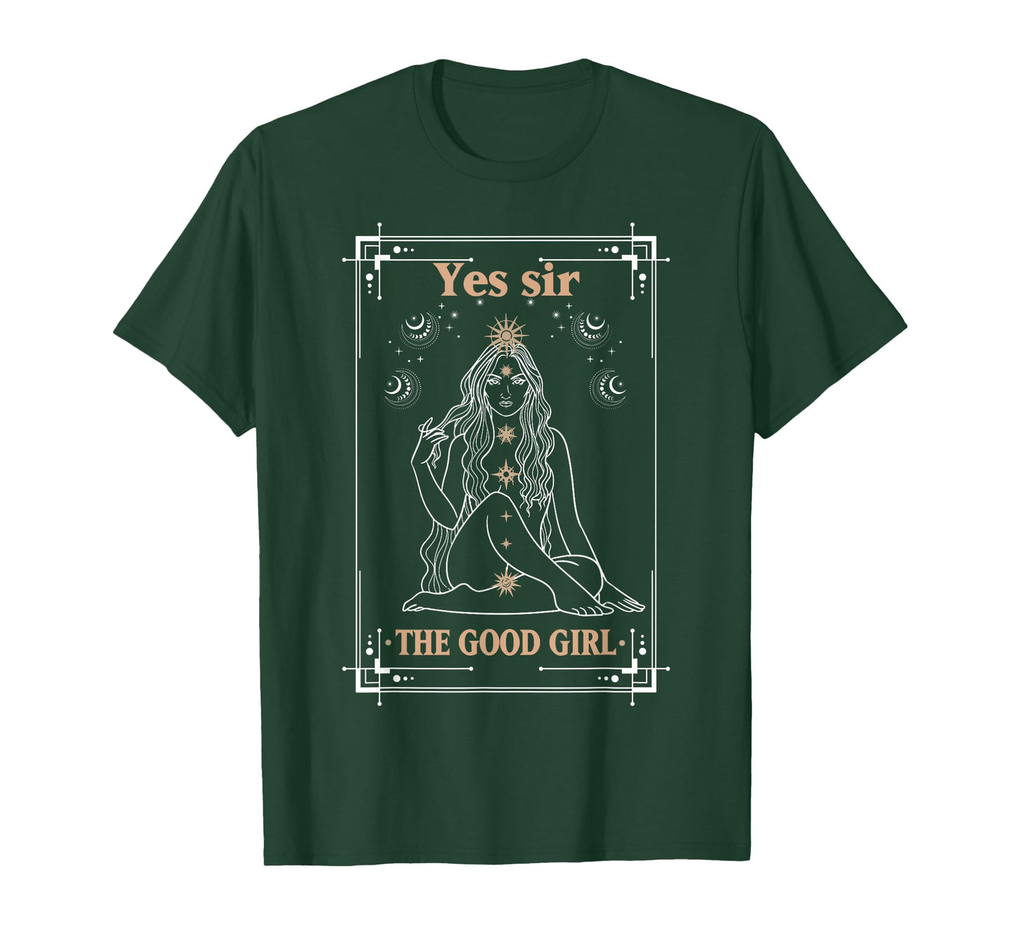 Yes Sir The Good-Girl, The Good-Girl Tarot Card, Smut Book T-Shirt