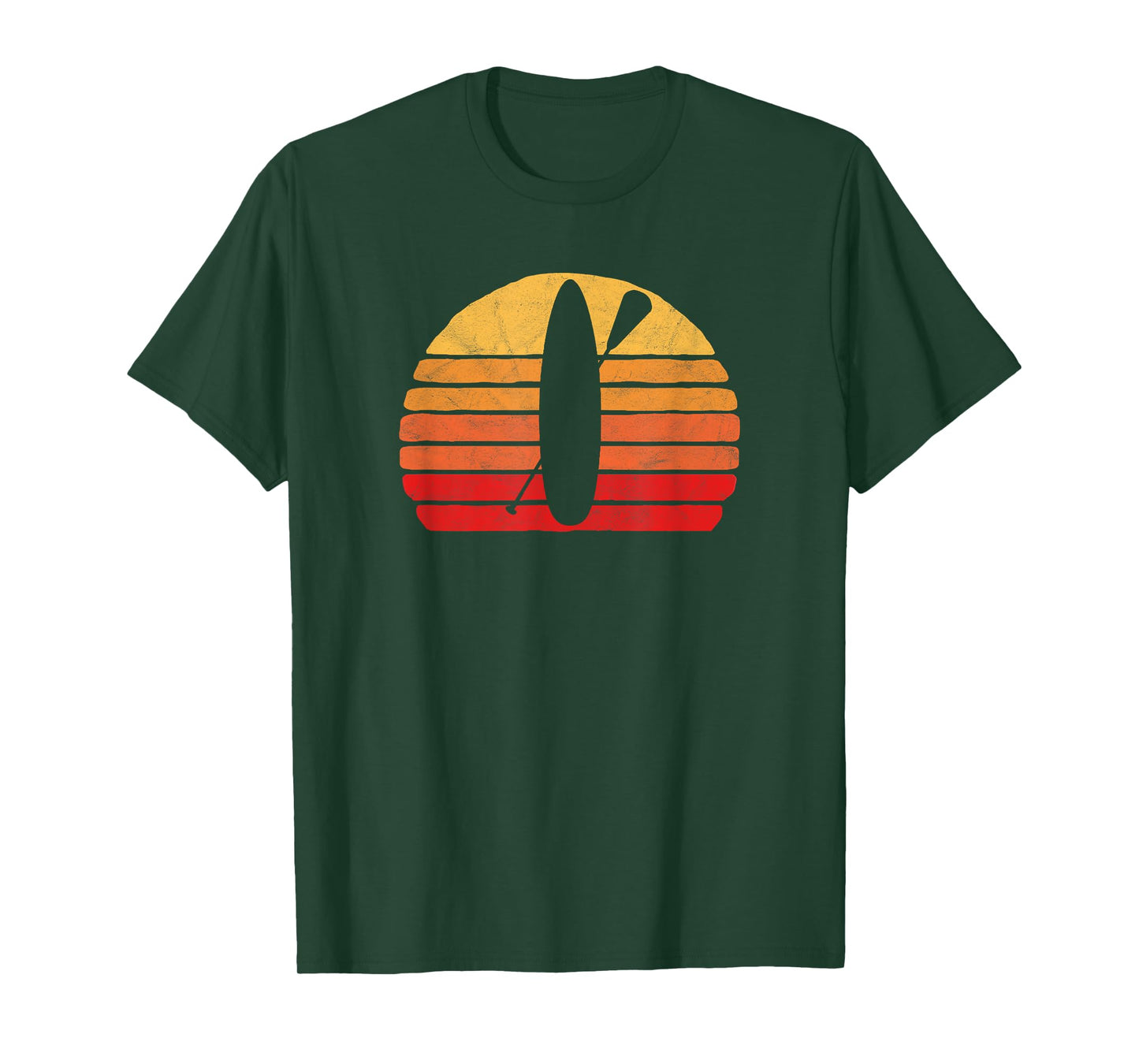 Retro SUP Stand Up Paddle Board Vintage Sun T-Shirt
