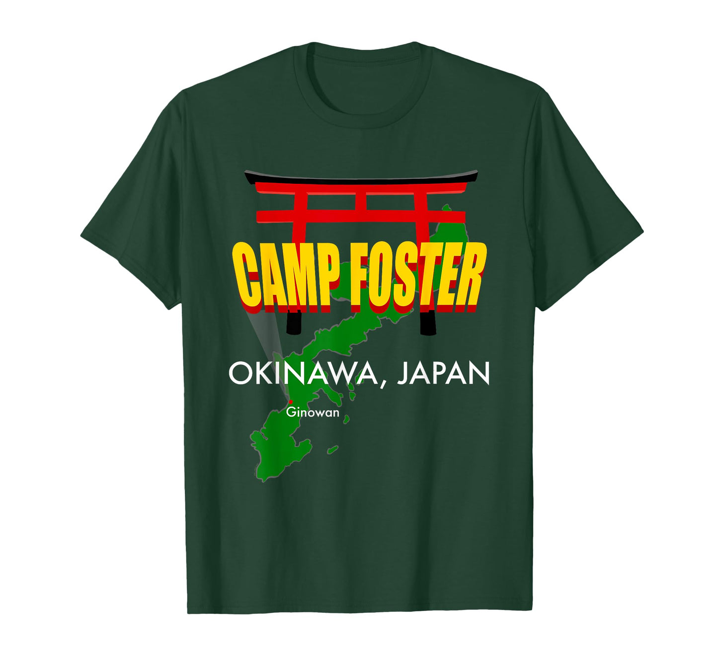 Camp Foster, Ginowan, Okinawa, Japan T-Shirt