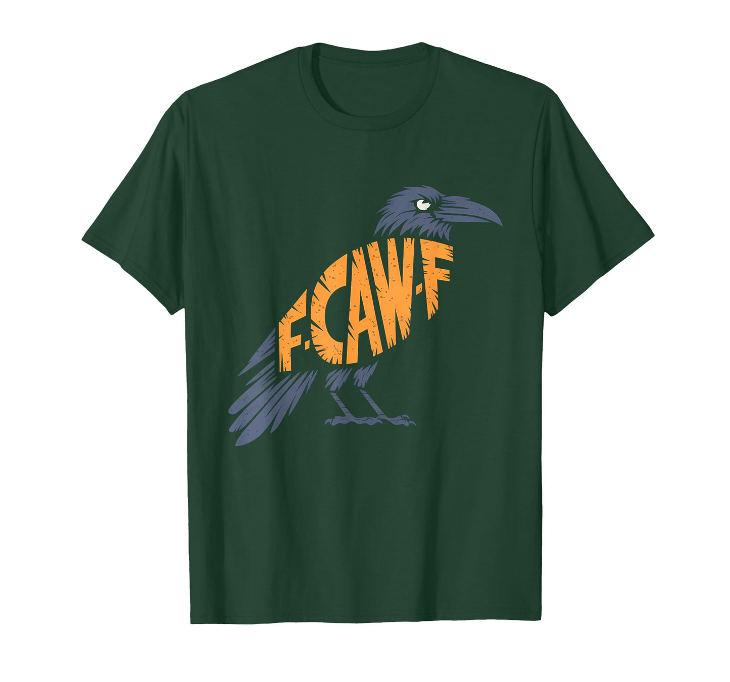F-Caw-F Funny Black Crow Halloween Sarcasm Meme T-Shirt