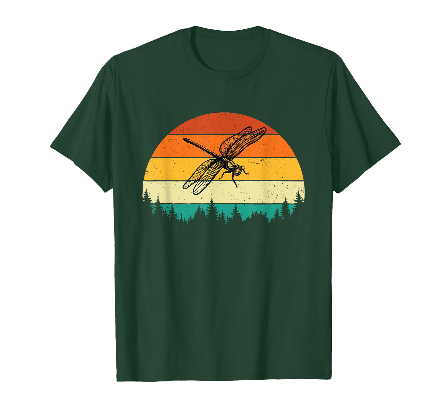 Retro Vintage Dragonfly - Entomology Insect Nature Lover T-Shirt