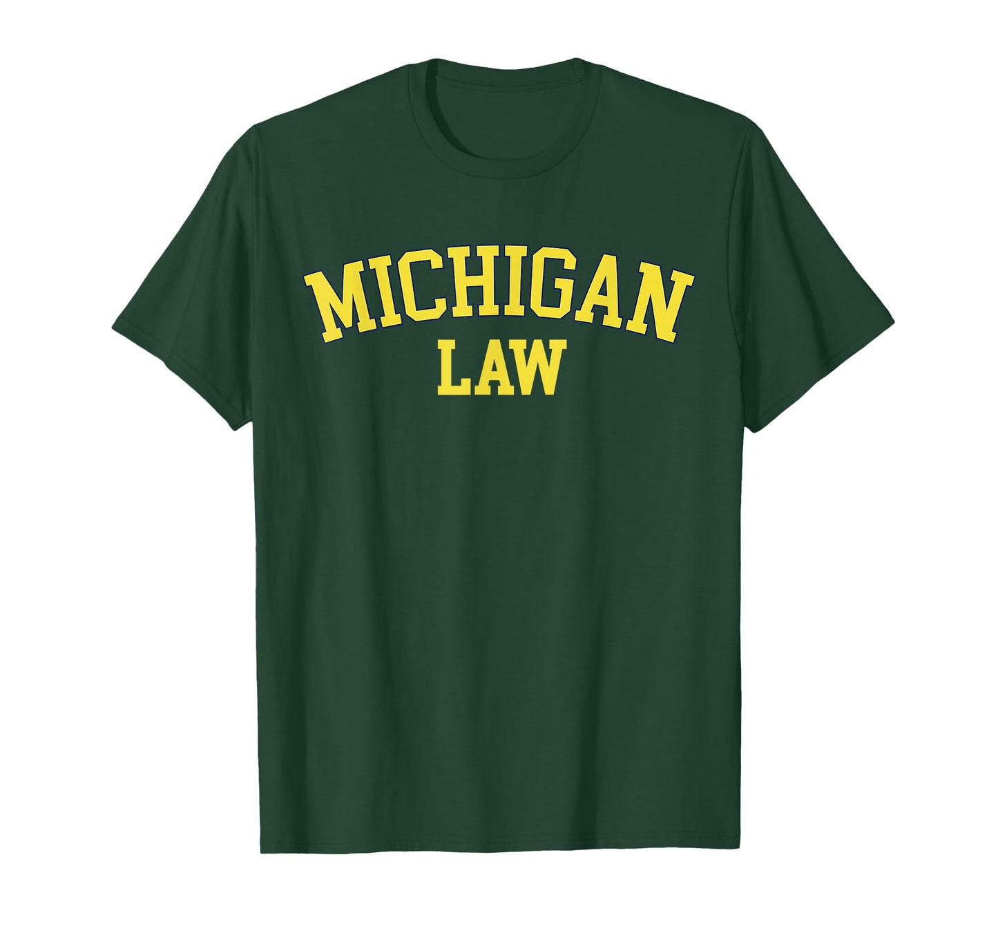 United States Attorneys Michigan Law, Michigan Bar Graduate Gift Lawyer College T-Shirt