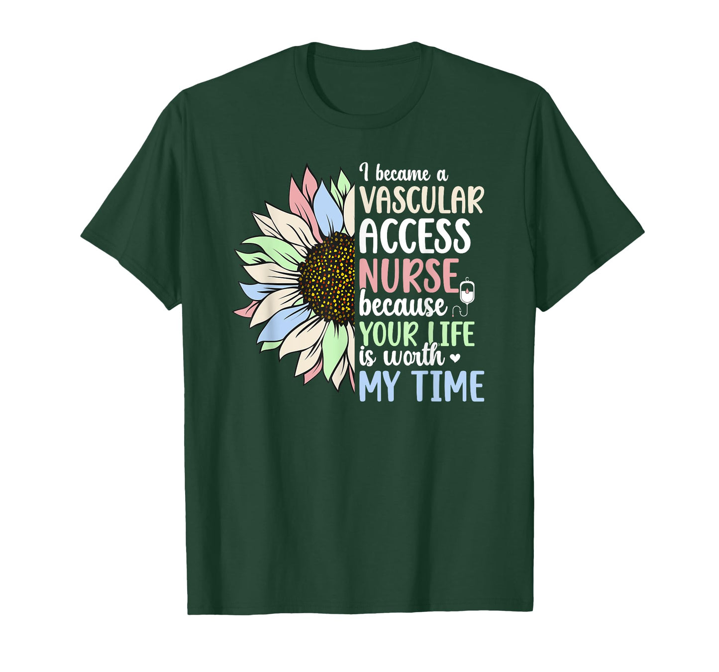 I Became A Vascular Access Nurse Vascular Access Nursing T-Shirt