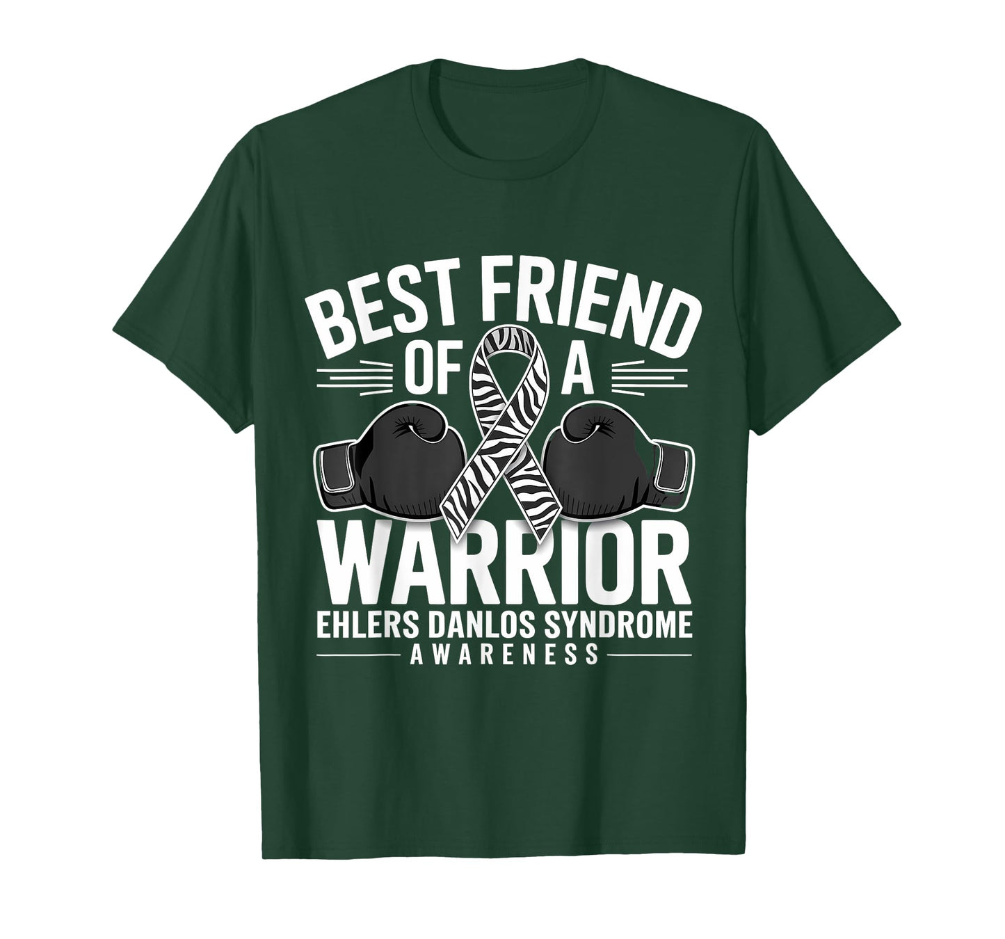 Ehlers Danlos Syndrome Best Friend Warrior EDS Awareness T-Shirt