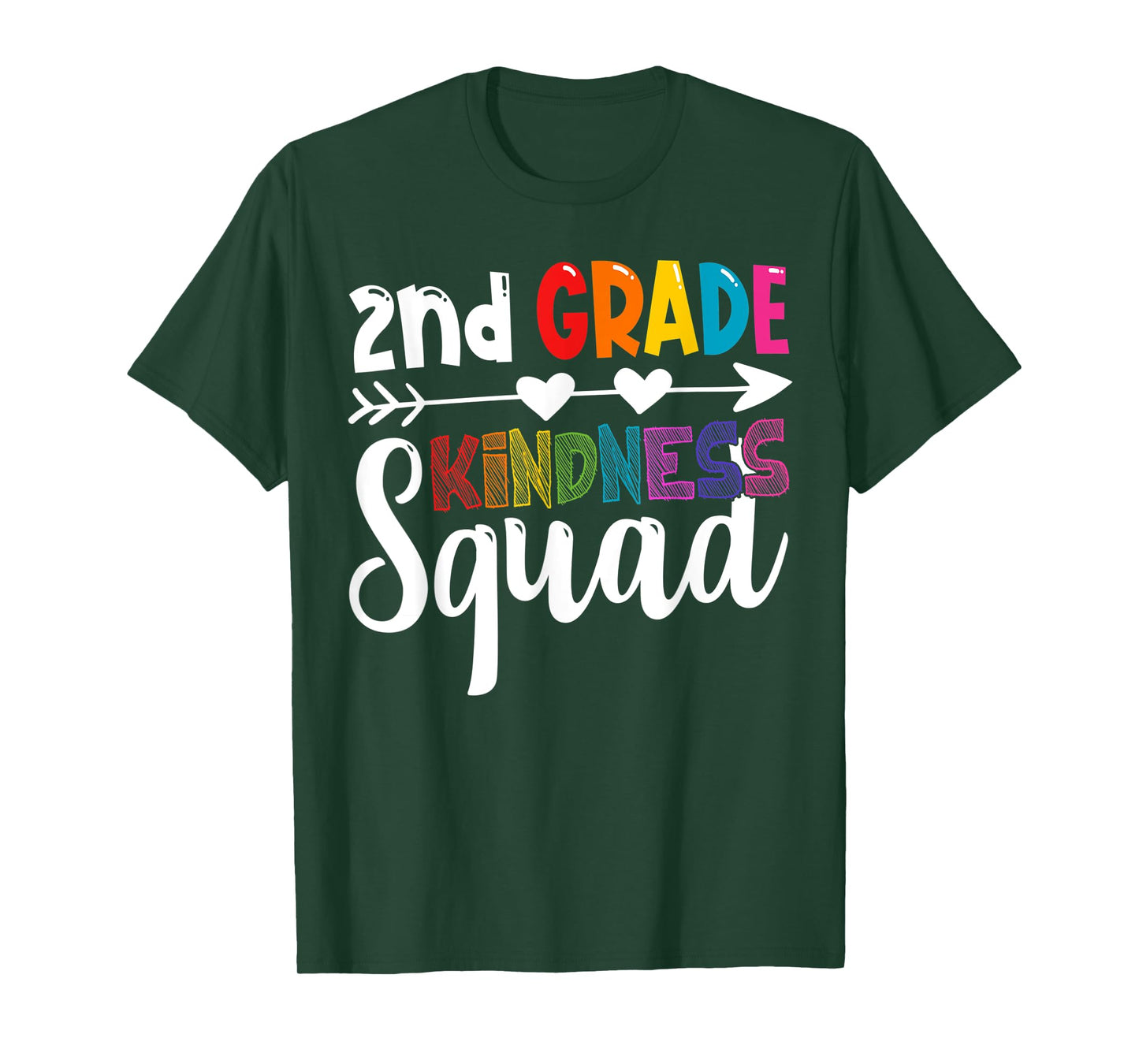 2nd Grade Kindness Squad Second Grade Teacher Anti-Bullying T-Shirt