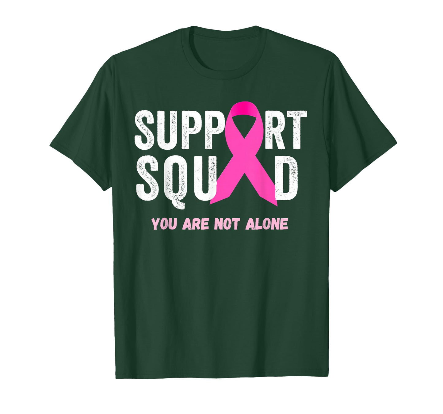 Support Squad Matching Family Breast Cancer Awareness Month T-Shirt