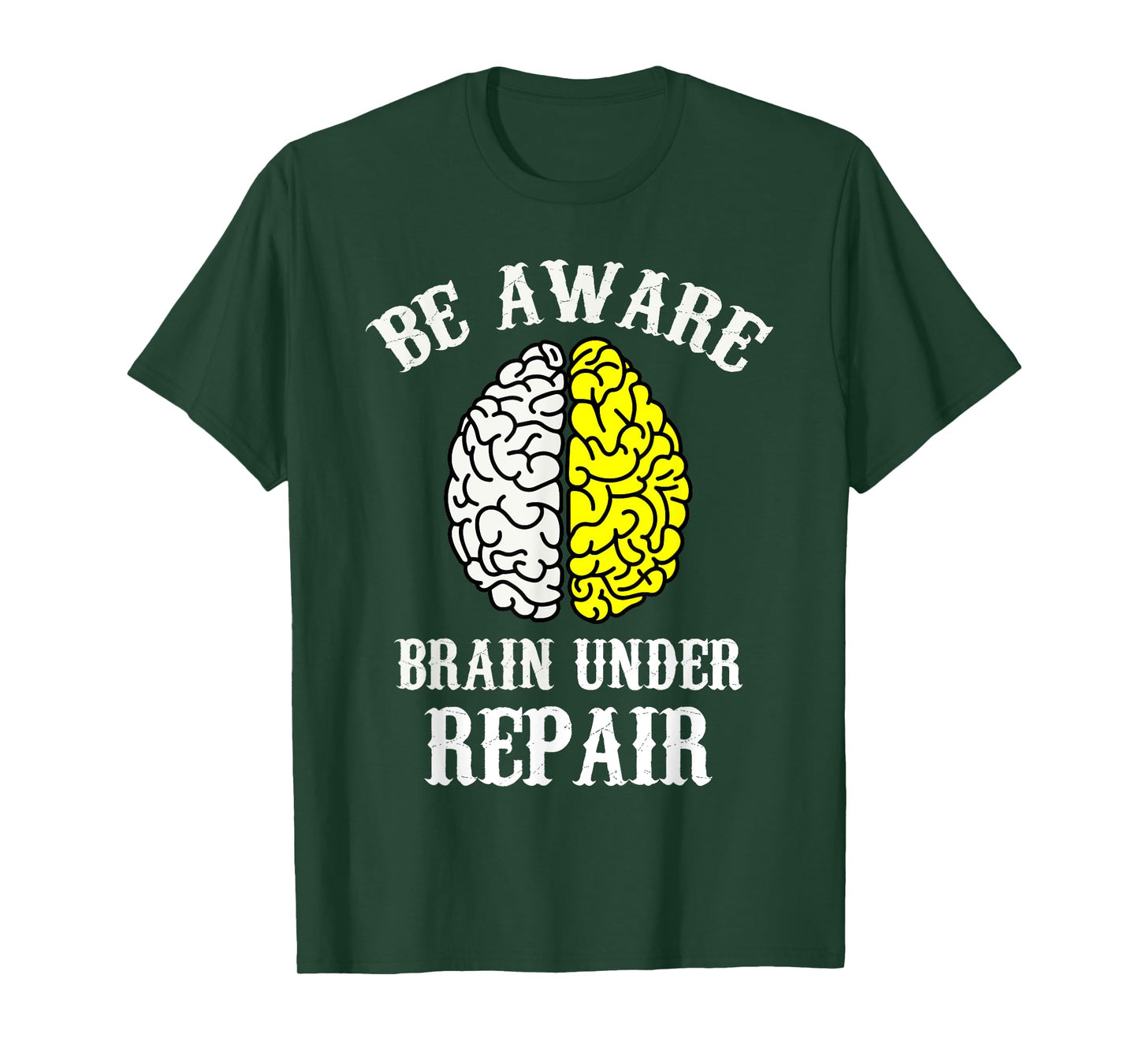 Funny Concussion PCS Warrior Awareness Support Gift T-Shirt