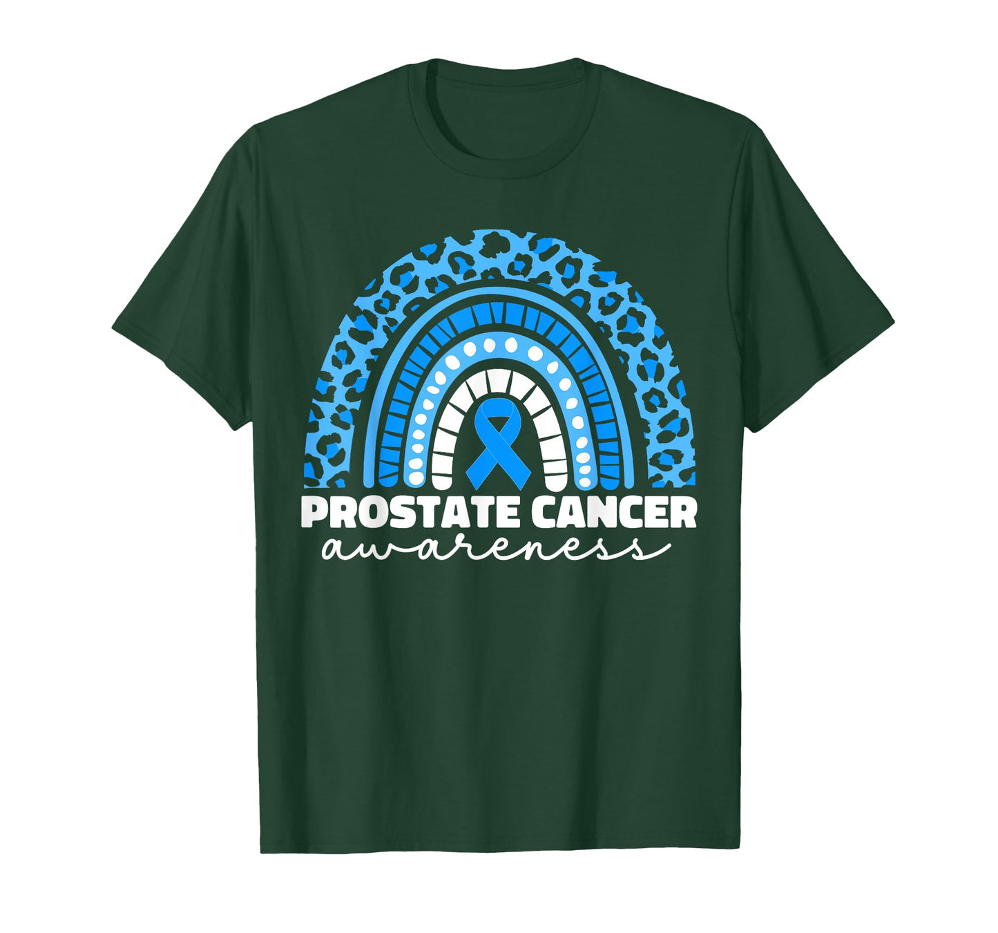 Prostate Cancer Awareness Month Women Rainbow Family Support T-Shirt