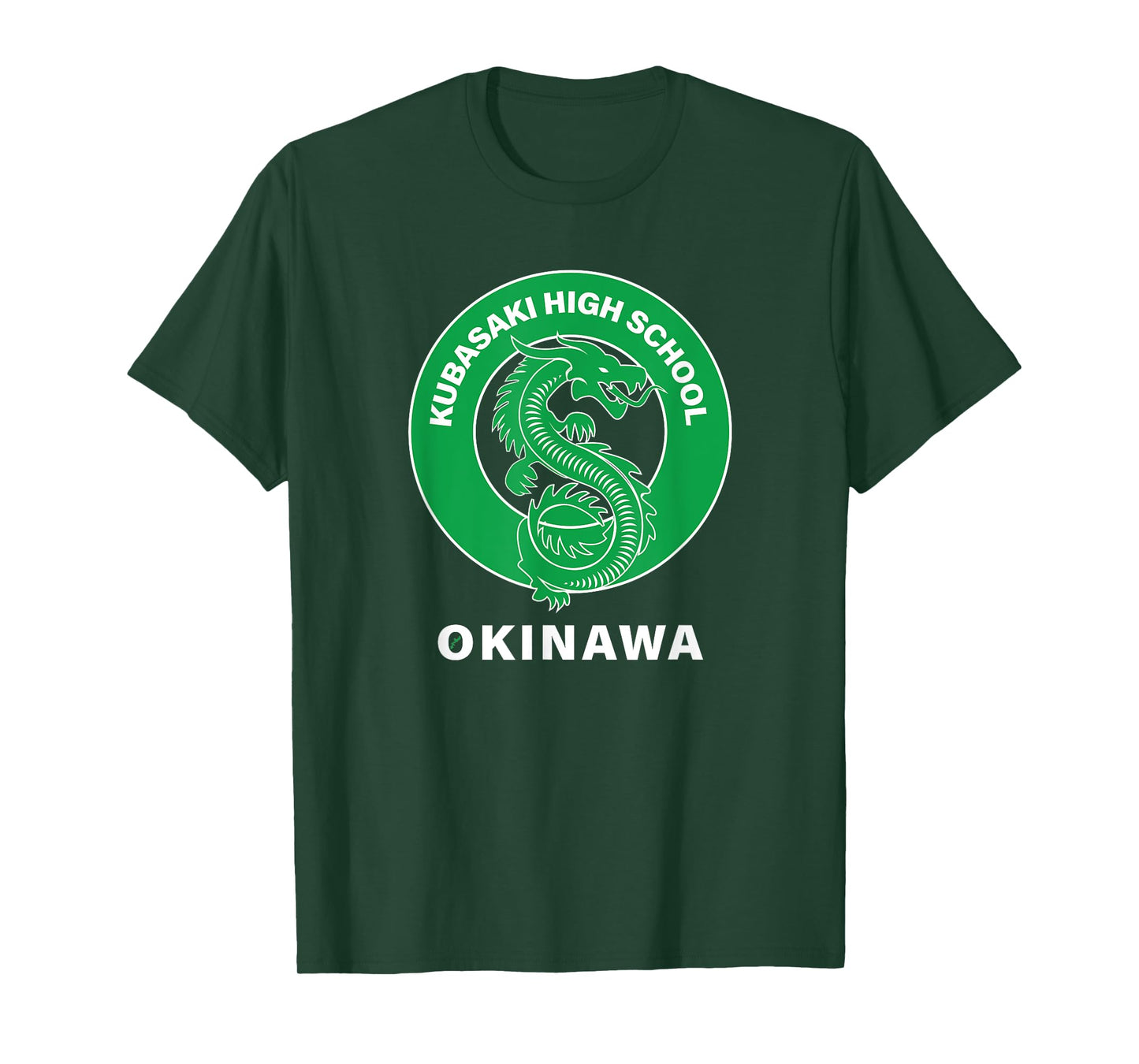 Kubasaki High Dragons Kubasaki Okinawa Island Okinawa Japan T-Shirt