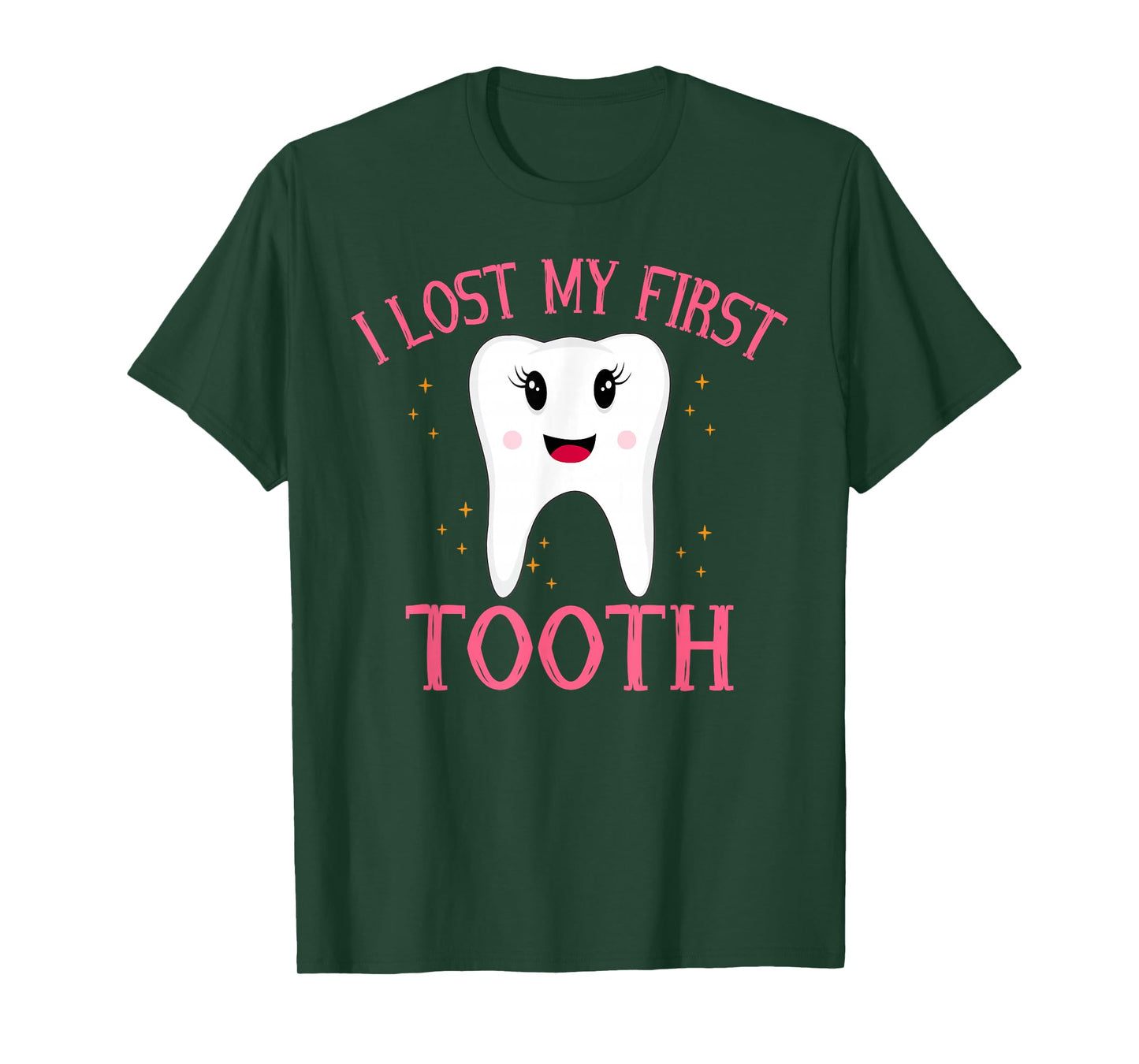 I Lost My First Tooth Halloween Boys Girls Kids Tooth Fairy T-Shirt