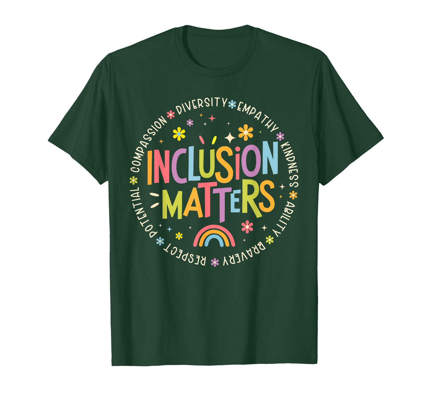 Autism Awareness Special Education Teacher Inclusion Matters T-Shirt