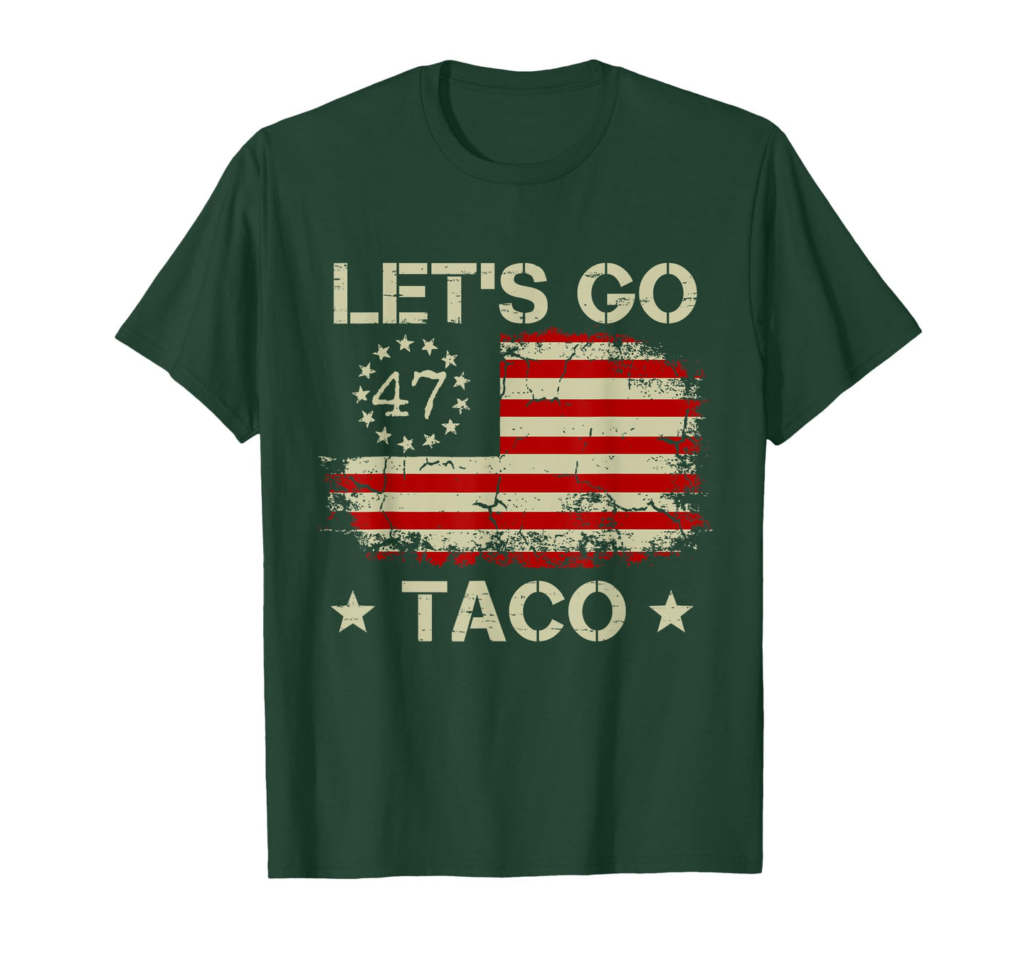 Retro Let's Go Taco Funny Let's Go Taco T-Shirt