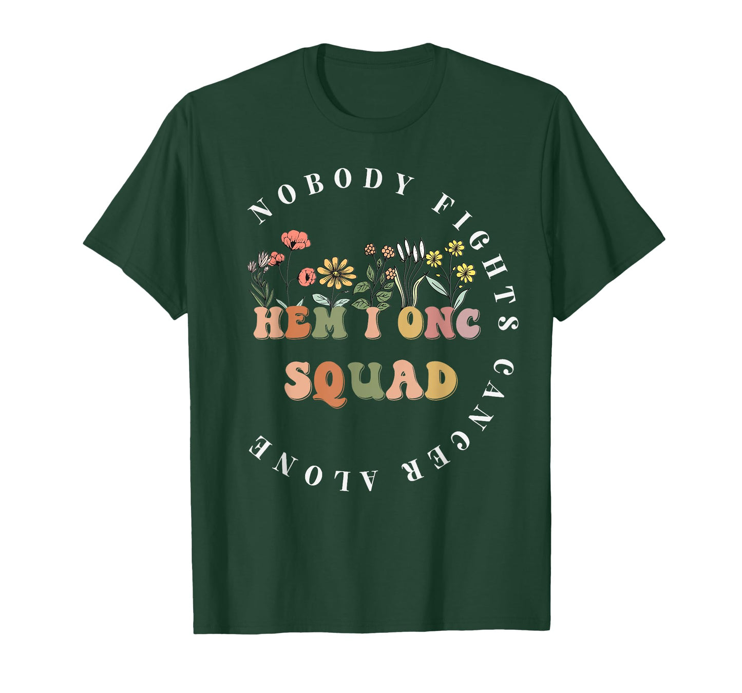 Oncology Hematology Nurse Squad Tee Pediatric Hem/Onc Doctor T-Shirt
