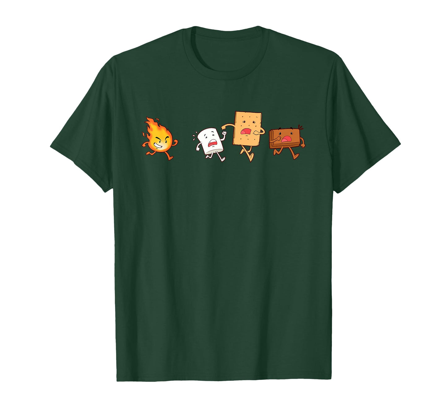 Camping Chef Gift S'mores Camp Fire T-Shirt