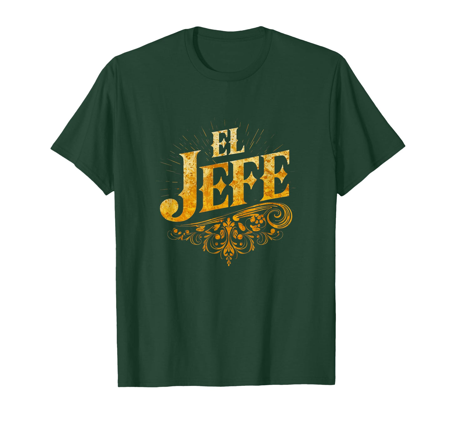 El Jefe Funny Mexican Boss Fiesta Mexico Spanish Boss T-Shirt