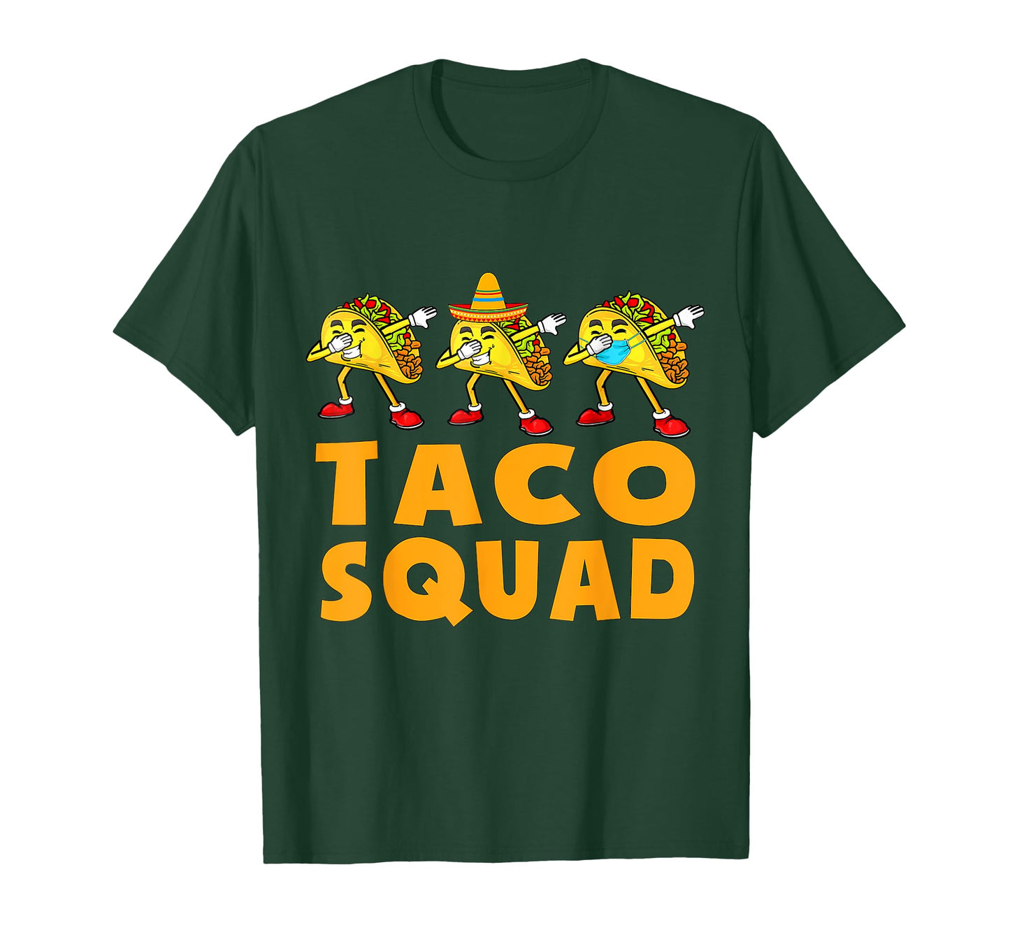 Funny Taco Squad T-Shirt Cute Mexican Food Lover Tee Gift T-Shirt