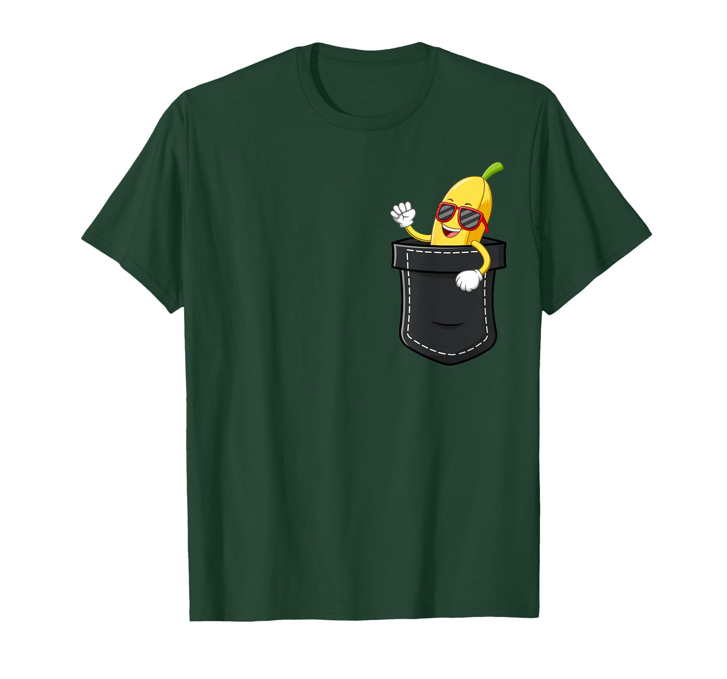 Funny Banana Pocket Halloween Matching Family Couples 2025 T-Shirt