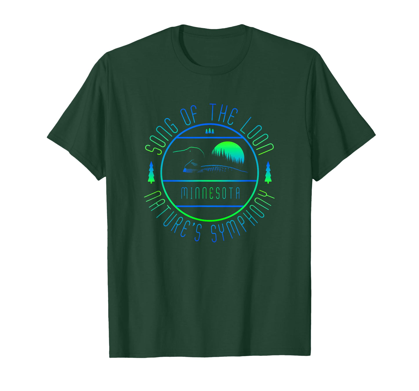 Minnesota - Song Of The Loon - Minnesota Loon T-Shirt