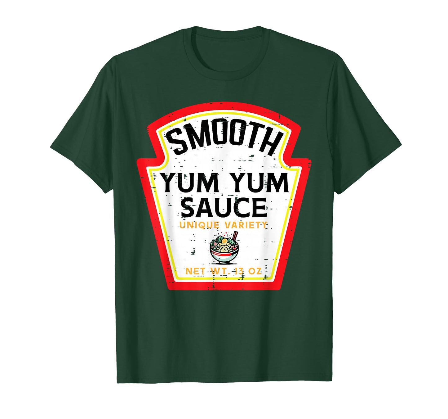 Halloween Yum Yum Sauce Food Matching Costume Men Women Kids T-Shirt