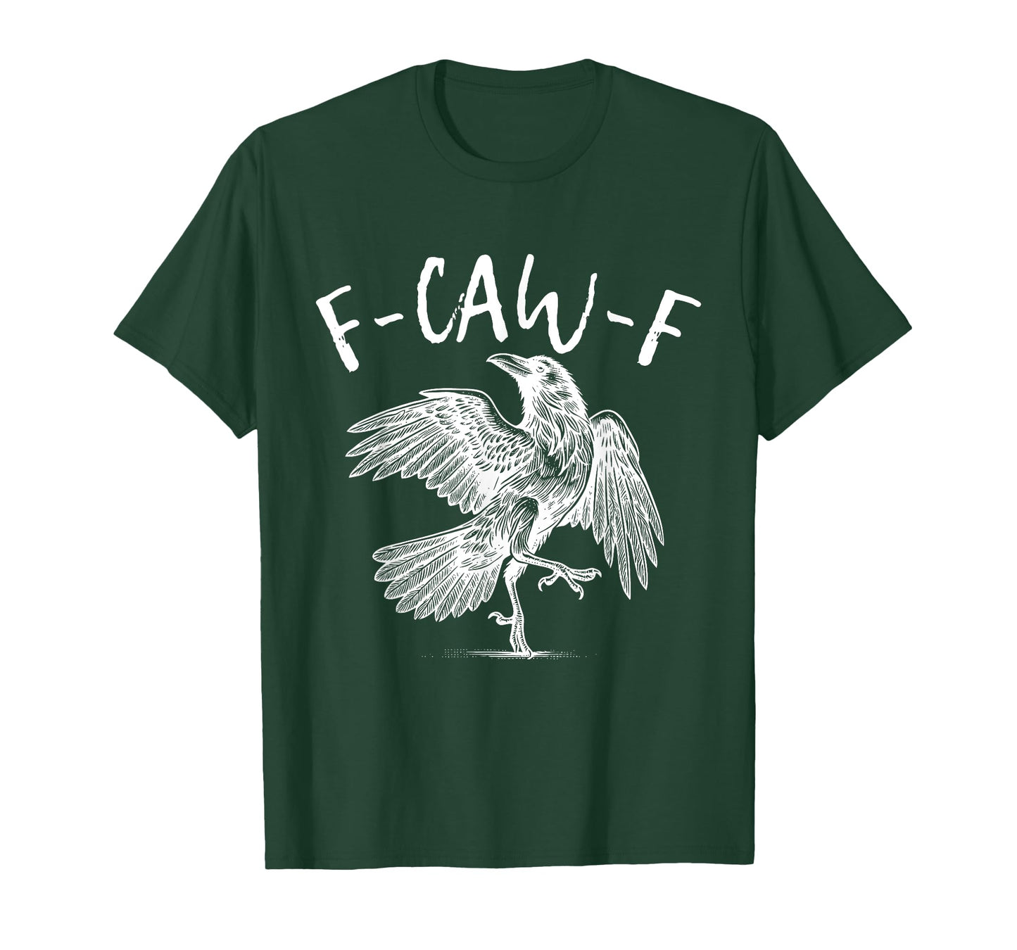 F-Caw-F Vintage Crow T-Shirt