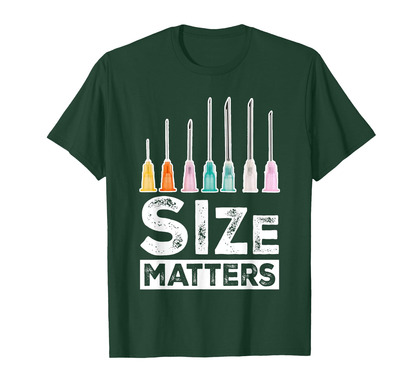 Size Matter, Nurse Hypodermic Needle T-Shirt
