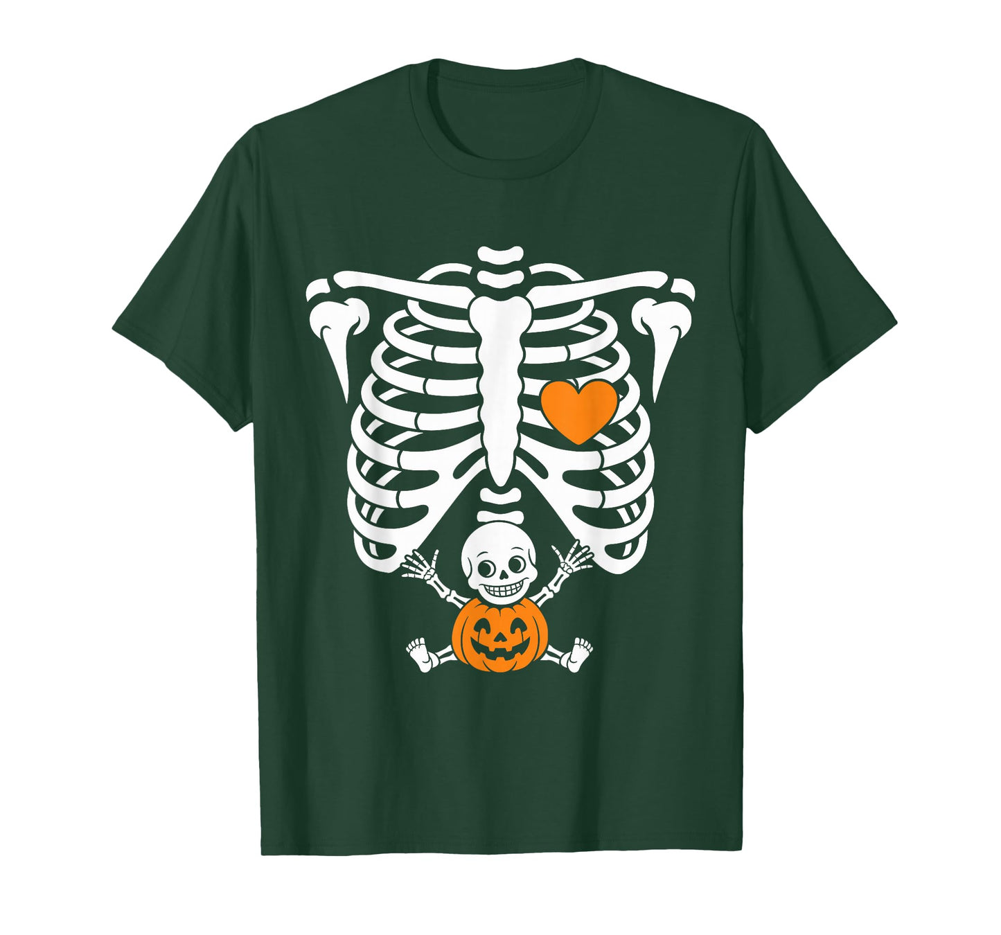 Funny Skeleton Baby Pregnancy for Expecting Moms Halloween T-Shirt