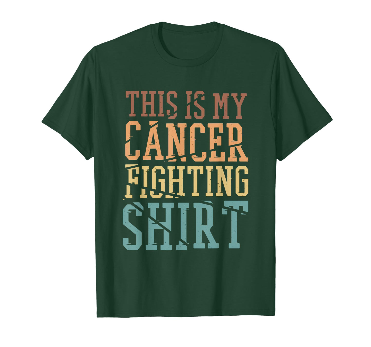 This Is My Cancer Fighting Shirt, Cancer Chemo Awareness T-Shirt