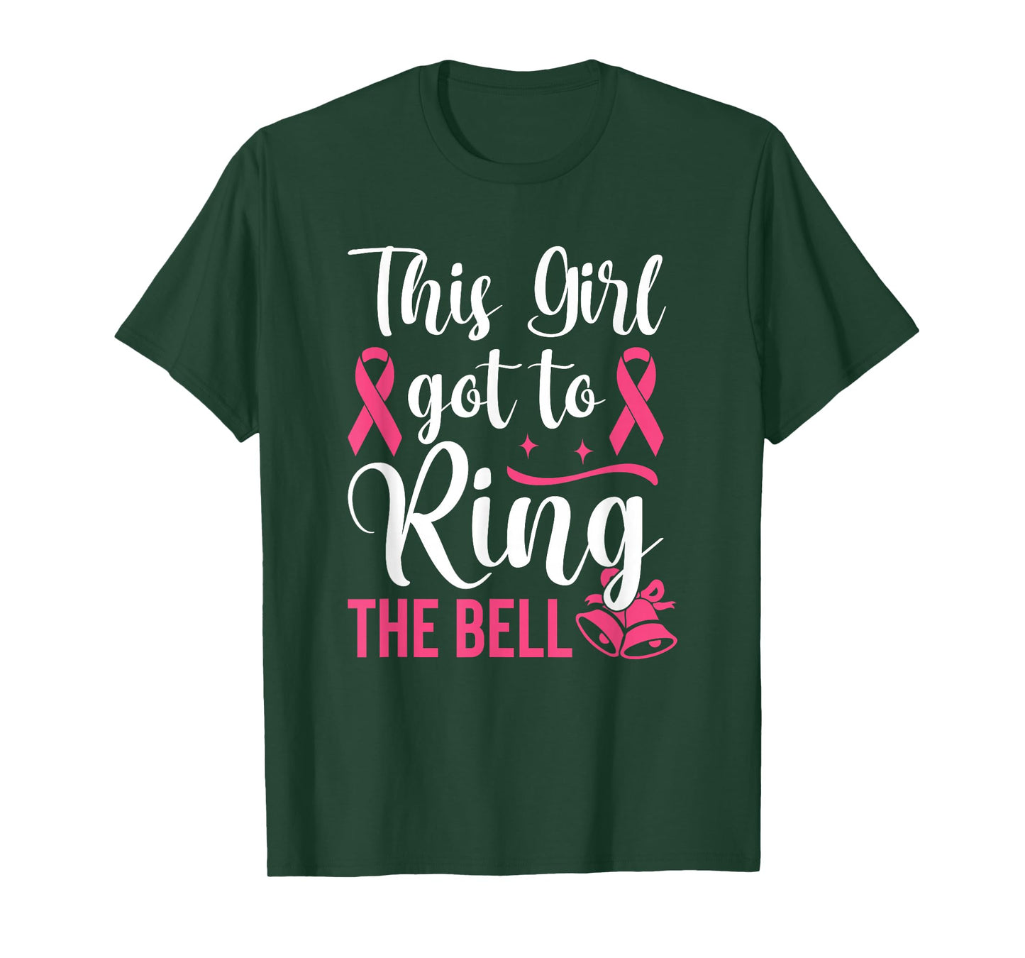 This Girl Got to Ring the Bell Chemo Grad Breast Cancer T-Shirt