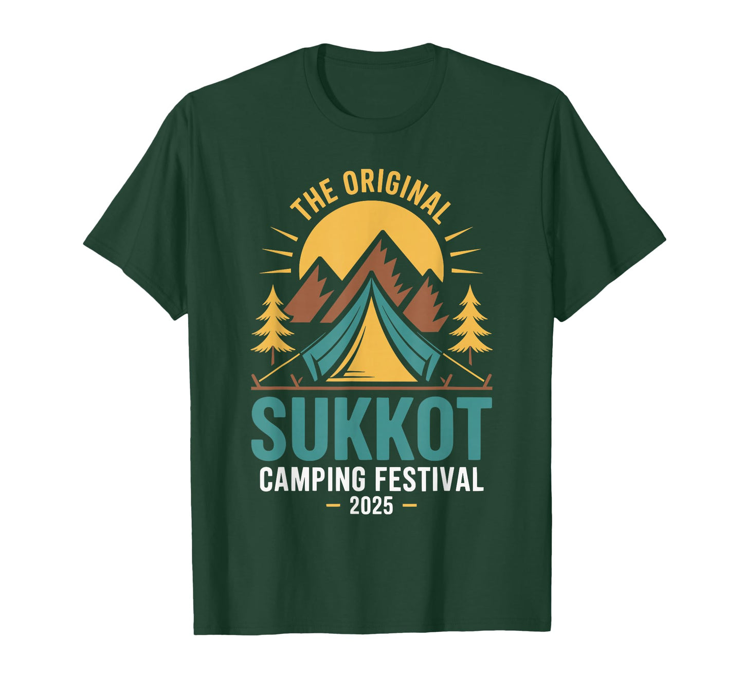 The Original Camping Festival Sukkot 2025 T-Shirt