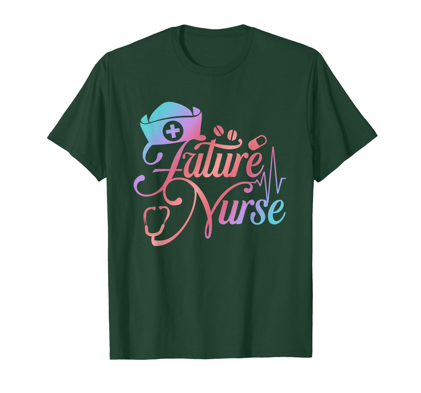 Future Nurse CNA Nursing Hospital Medicine Health Medical T-Shirt