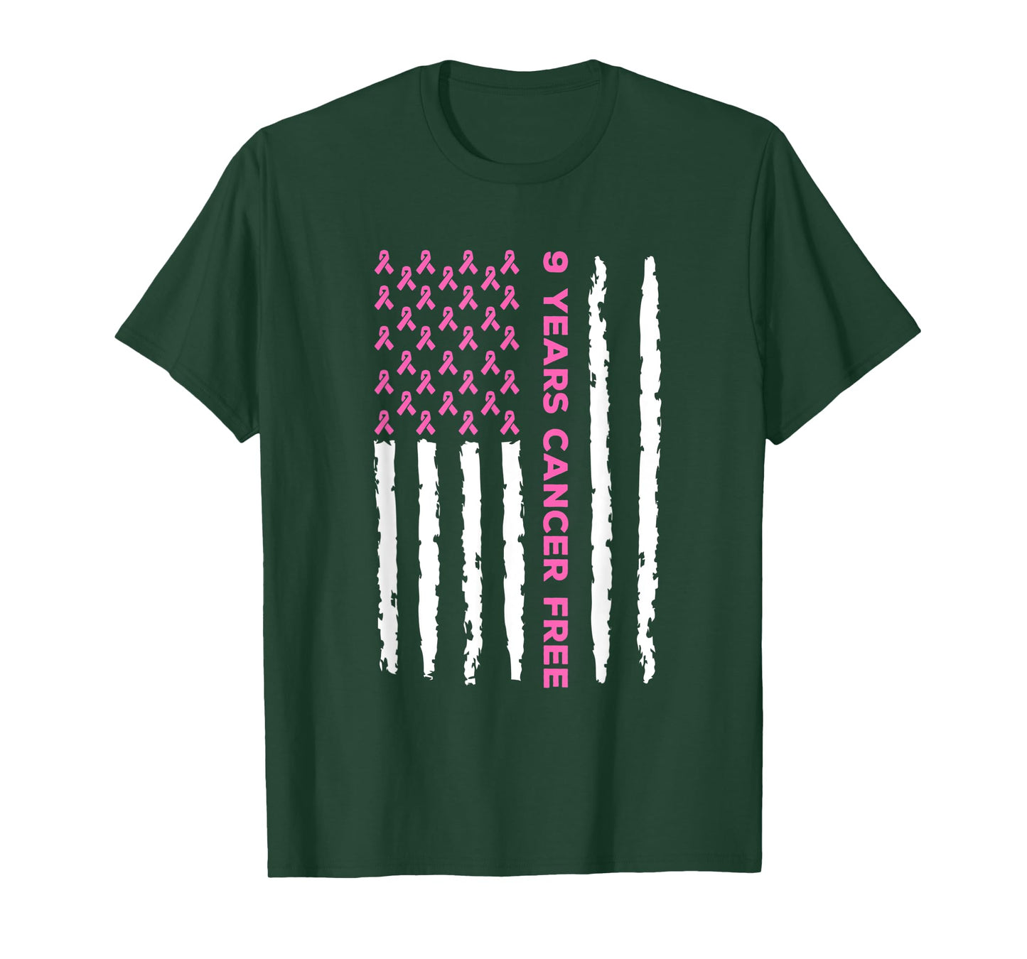 9 Years Breast Cancer Free Survivor T-Shirt