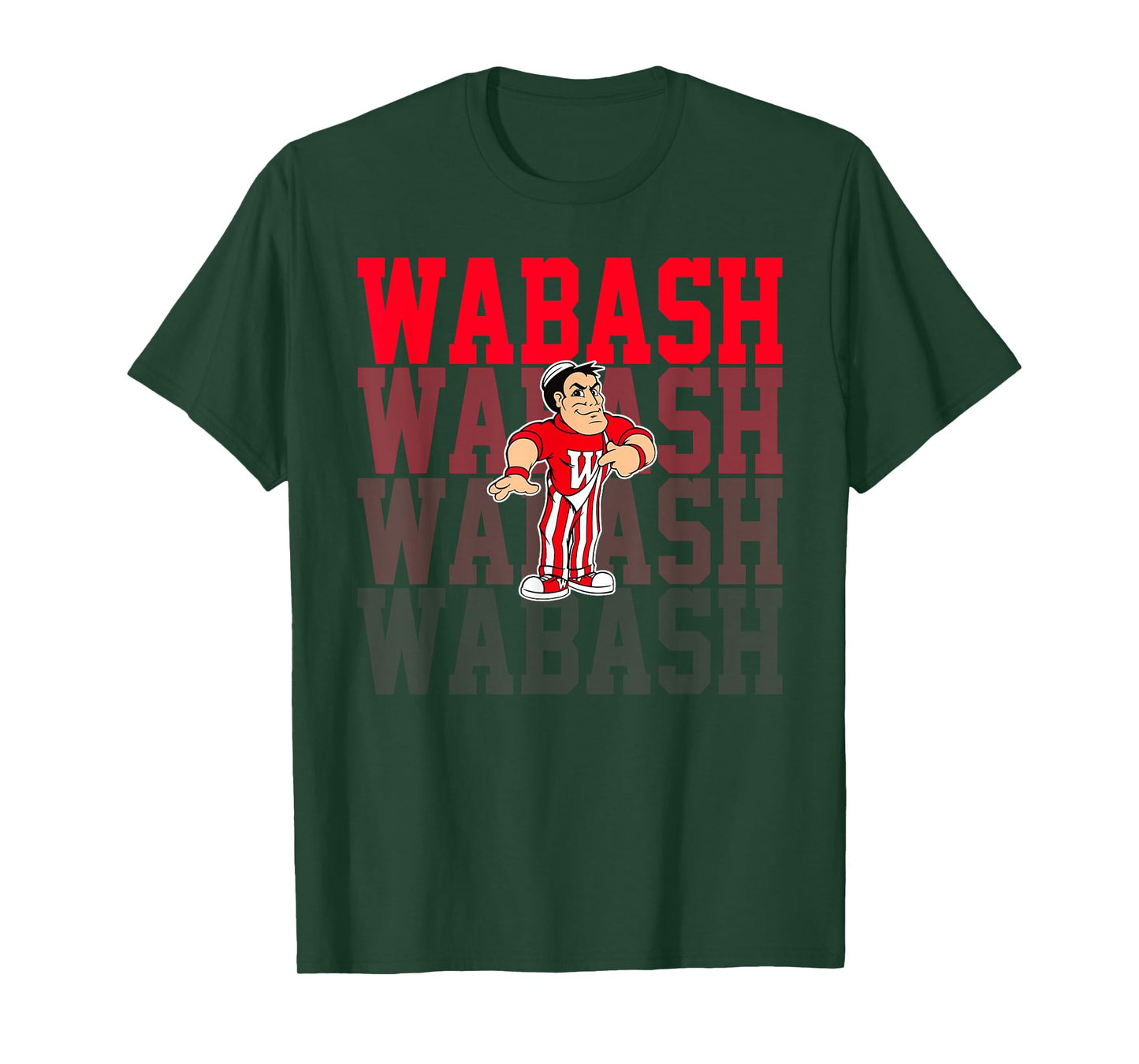 Wabash College Retro Vintage Sports for Men Women T-Shirt