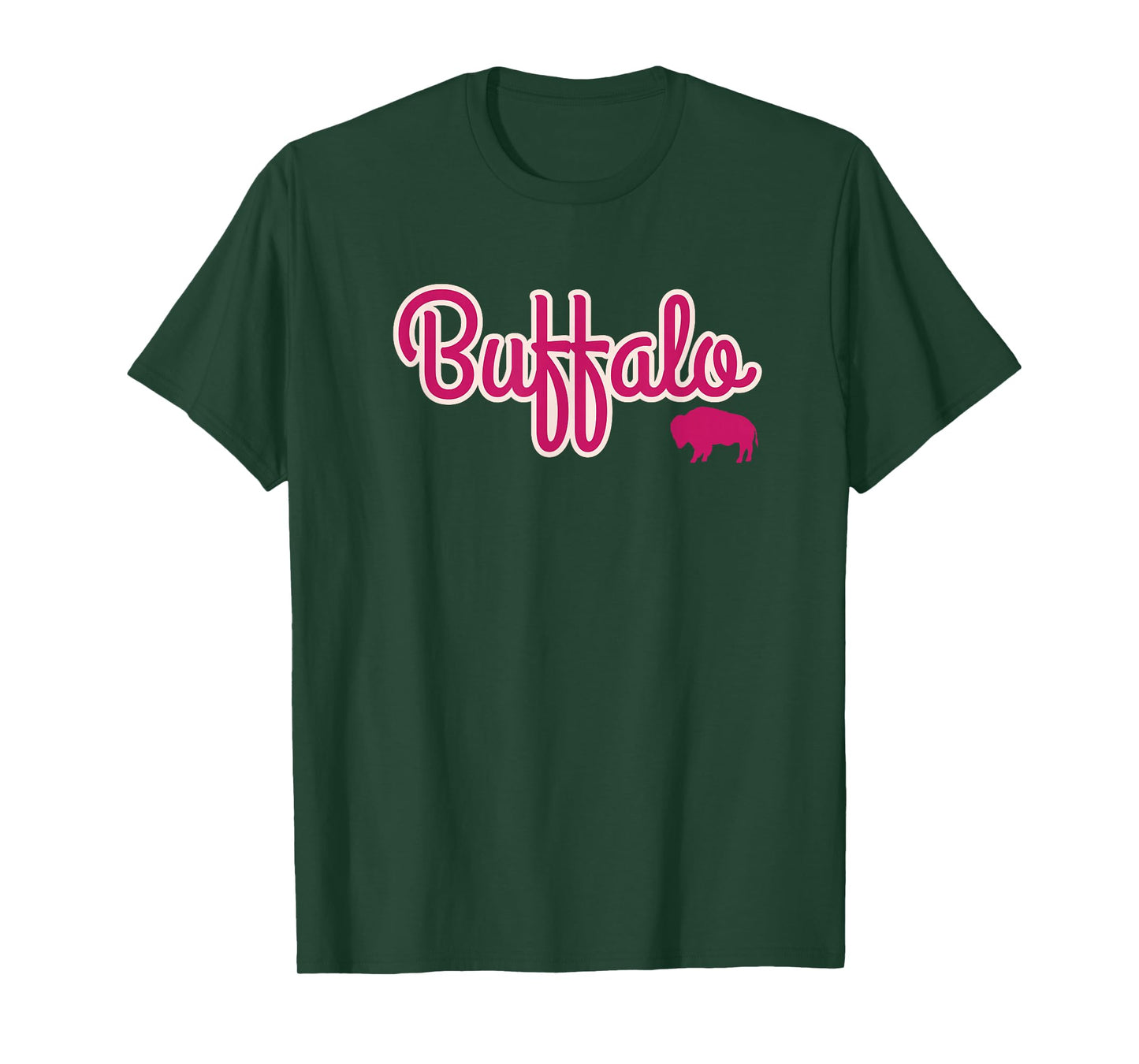 Buffalo NY Pink Color Logo, Buffalo Pride T-Shirt