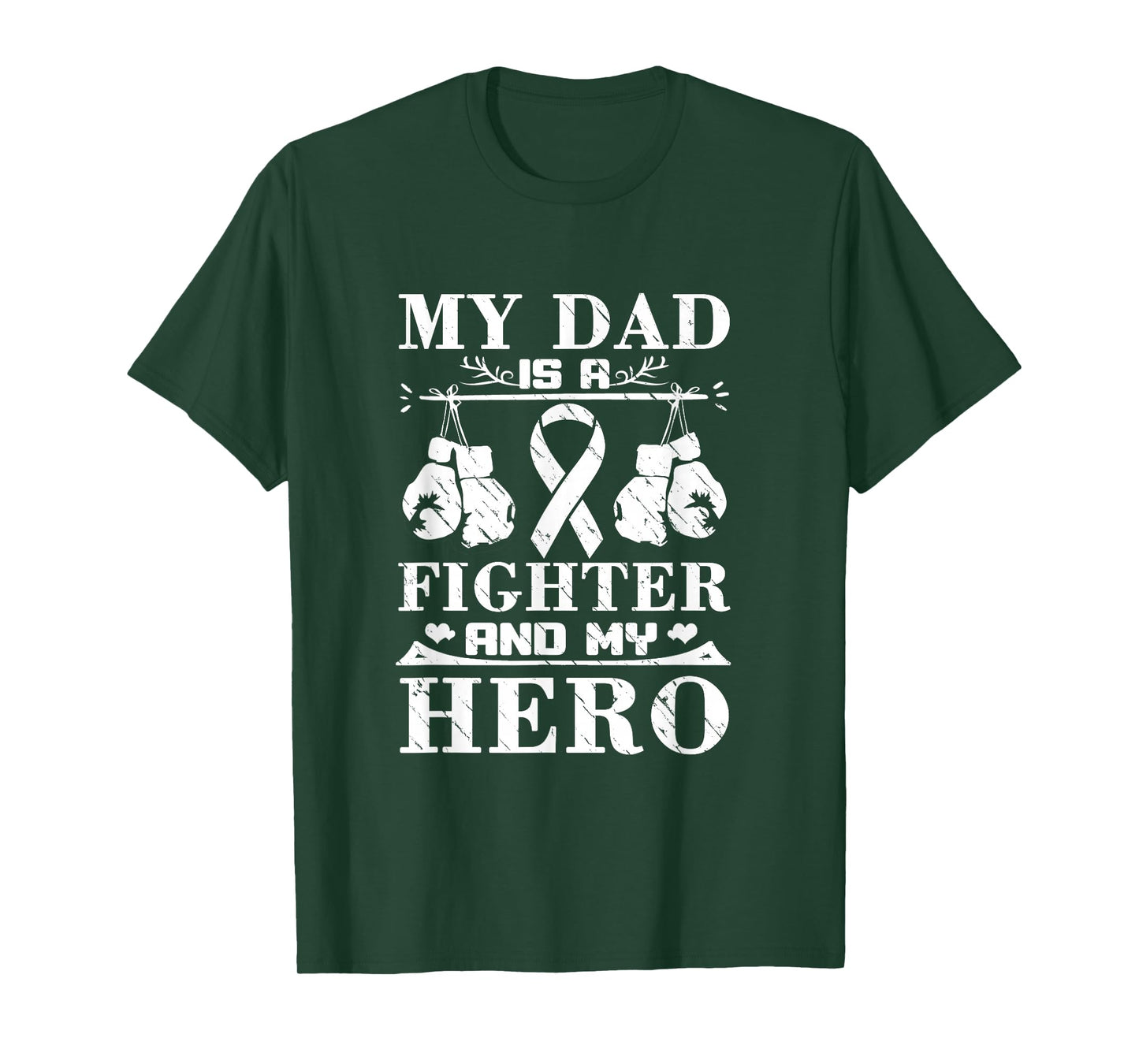 My Dad Is A Fighter And My Hero Dad Fighting Cancer T-Shirt