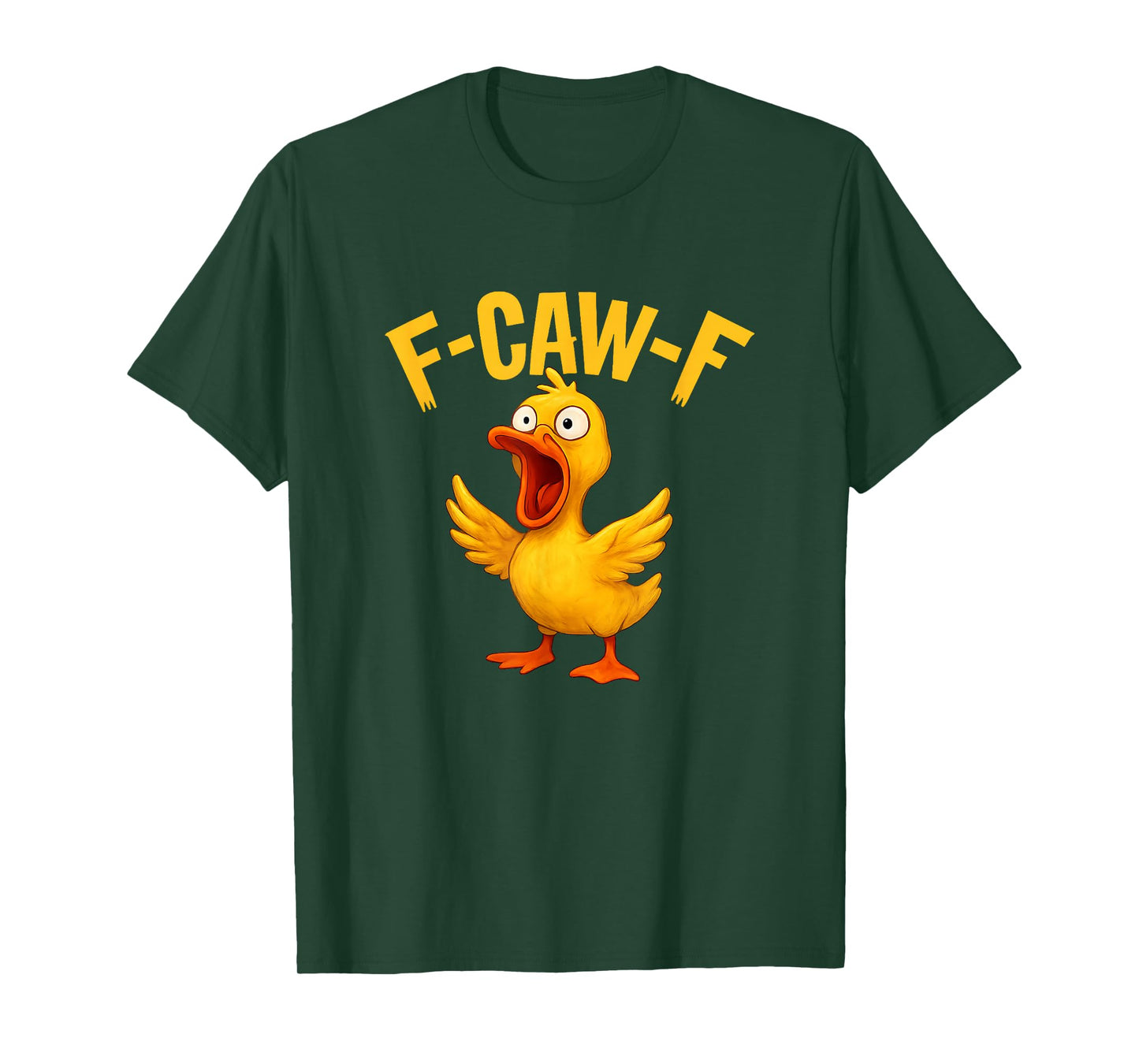 Funny F-Caw-F Duck FCAWF Duck Lover Men Women Kids Gift T-Shirt