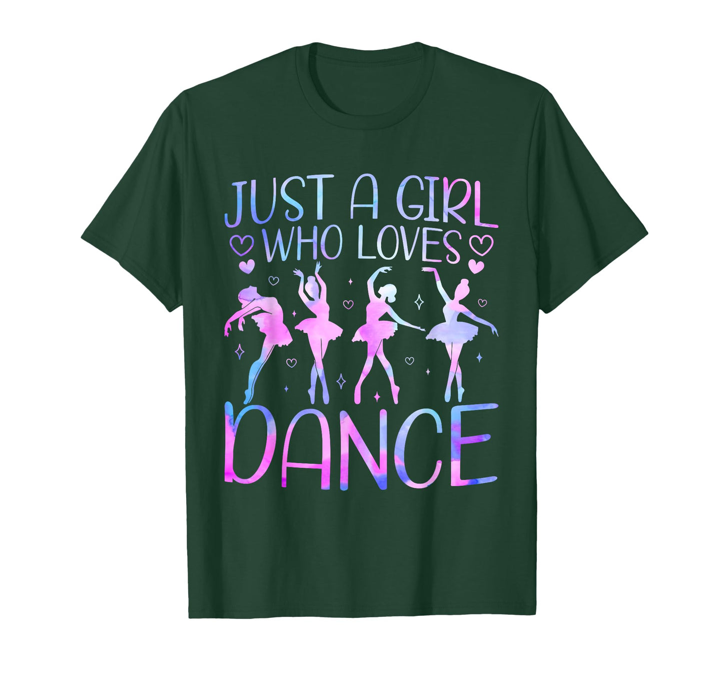 Just a Girl Who Loves Dance Lover Girl Dancing T-Shirt