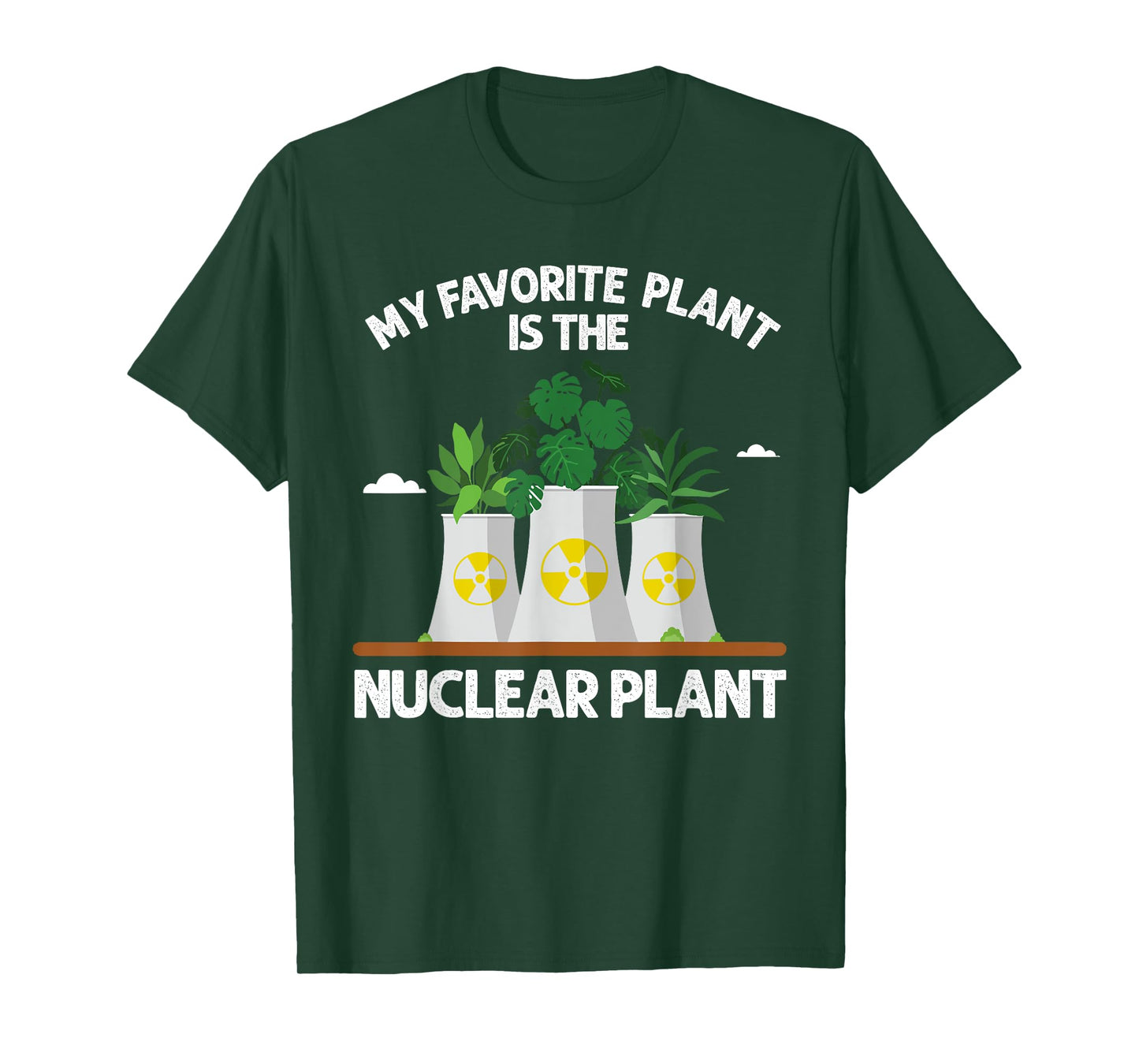Funny Nuclear Plant Design For Men Women Nuclear Engineering T-Shirt