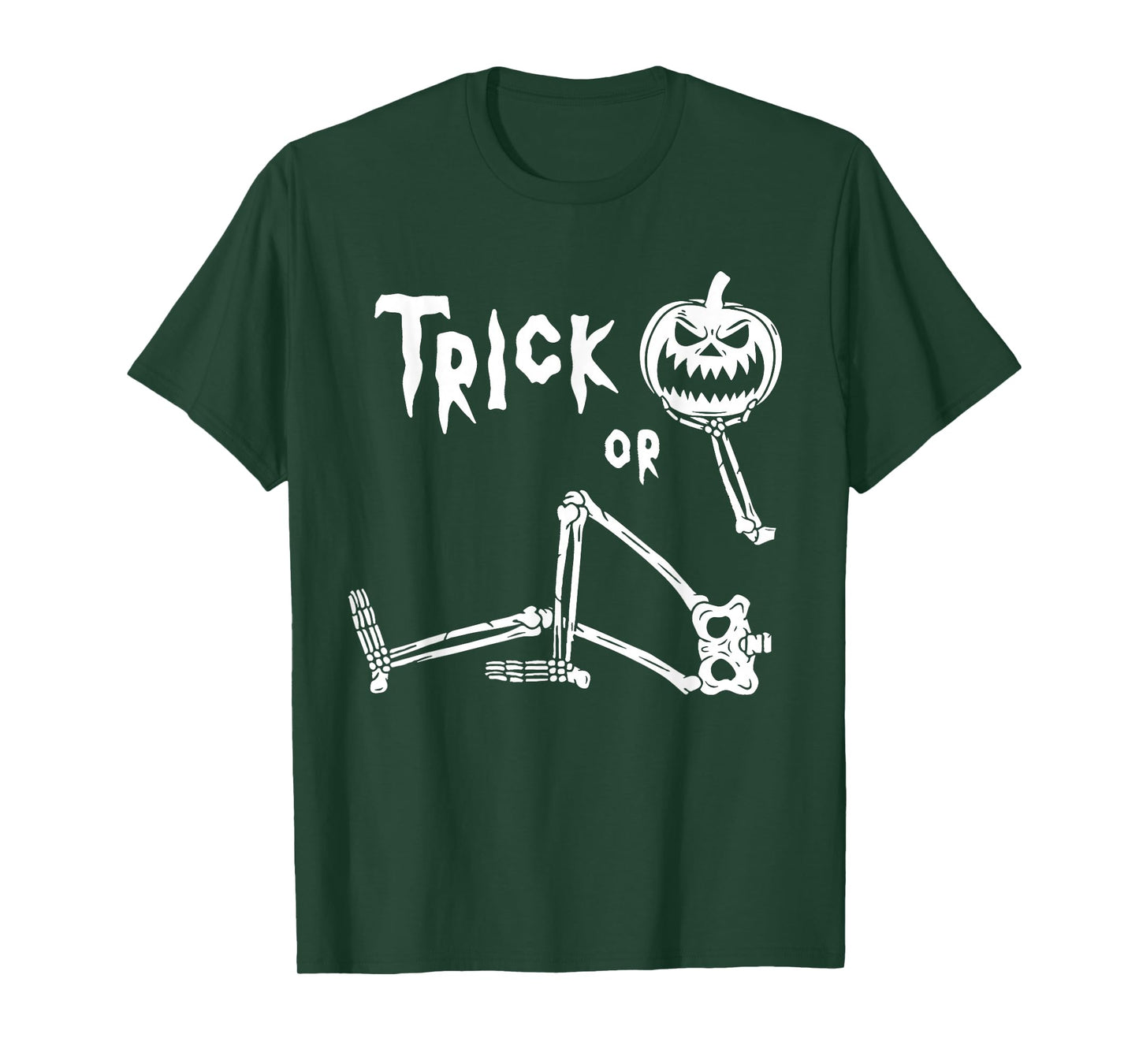 She's My Trick and He's My Treat Skeleton Couples Halloween T-Shirt