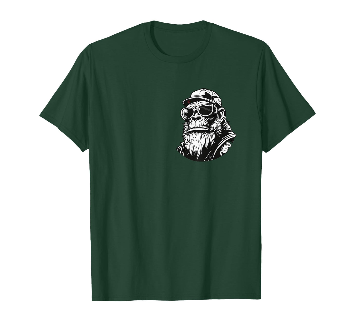 Touch My Beard and Tell Me I'm Pretty Monkey (2 Side) T-Shirt
